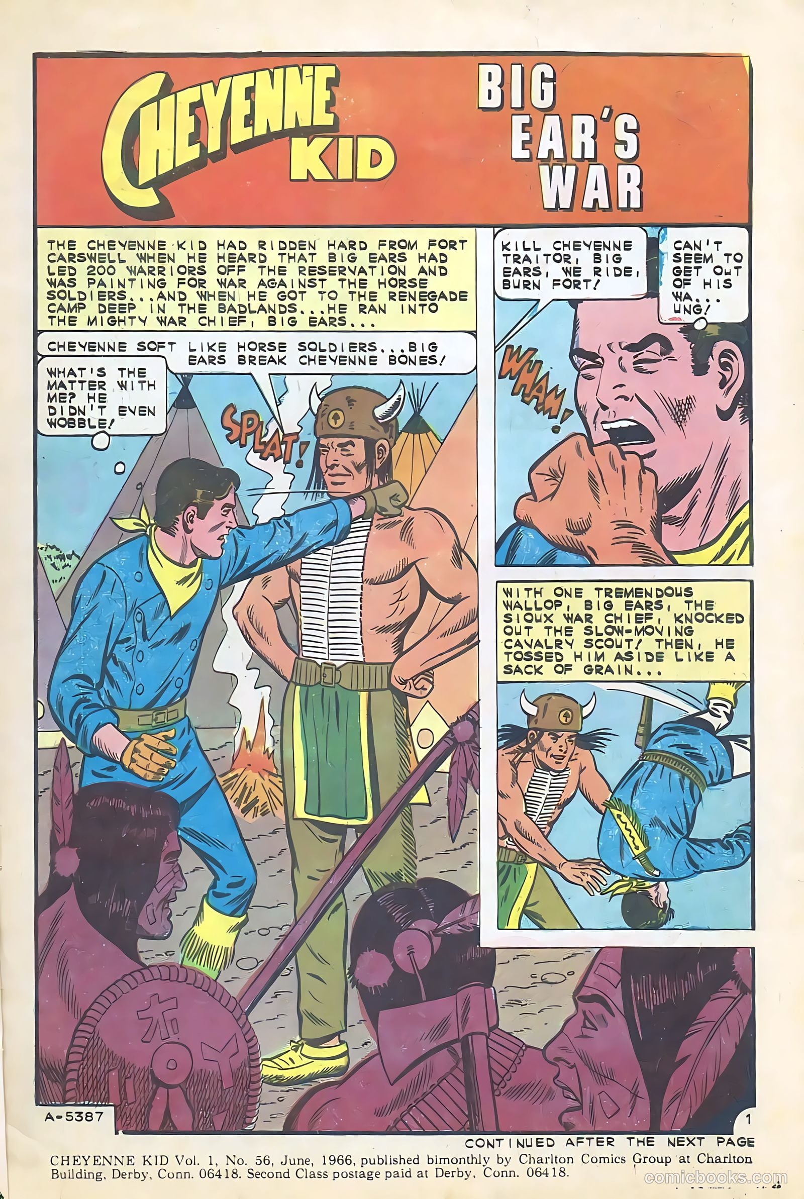 Cheyenne Kid #56 — page 3 of 35