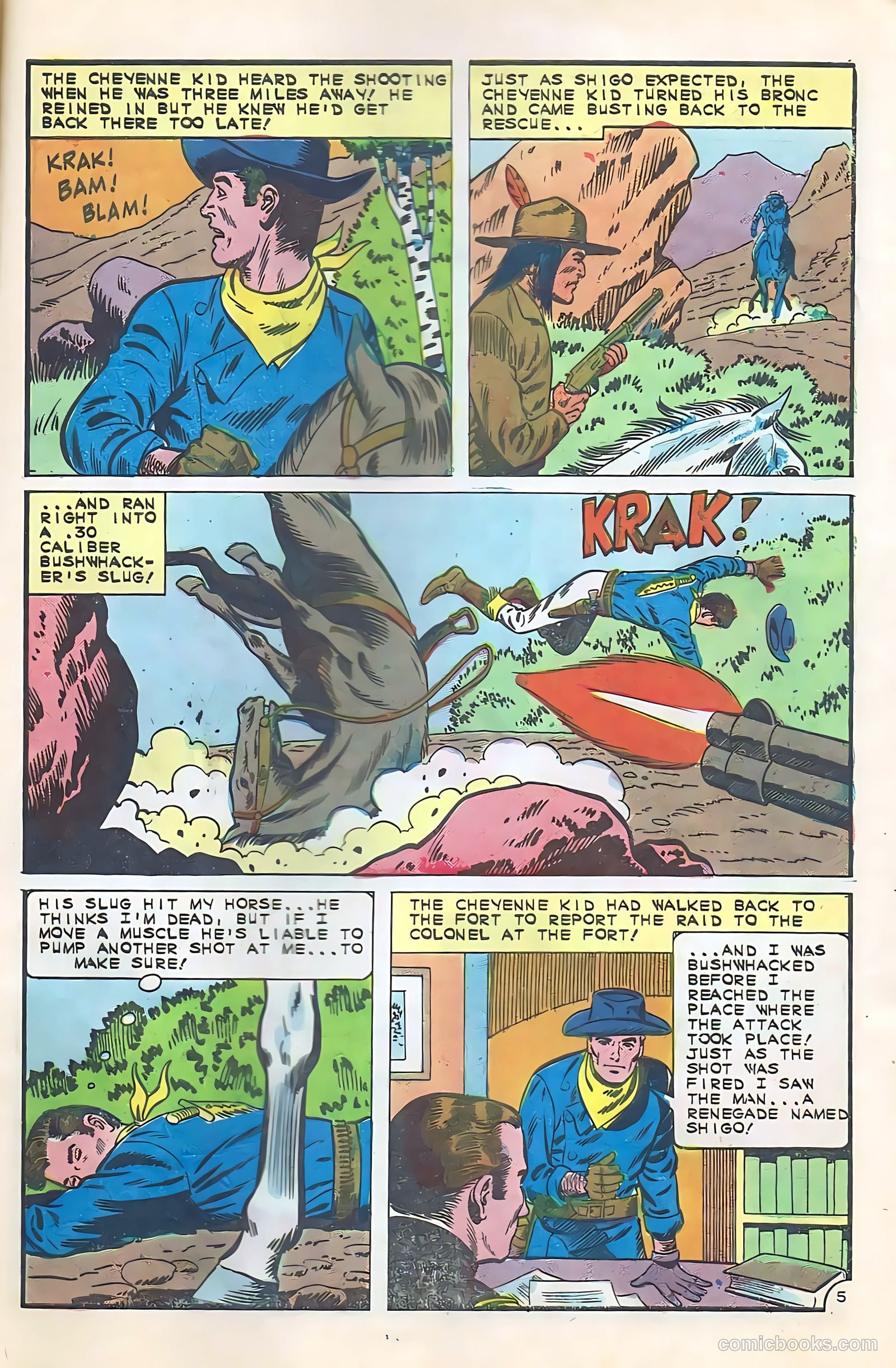 Cheyenne Kid #56 — page 28 of 35