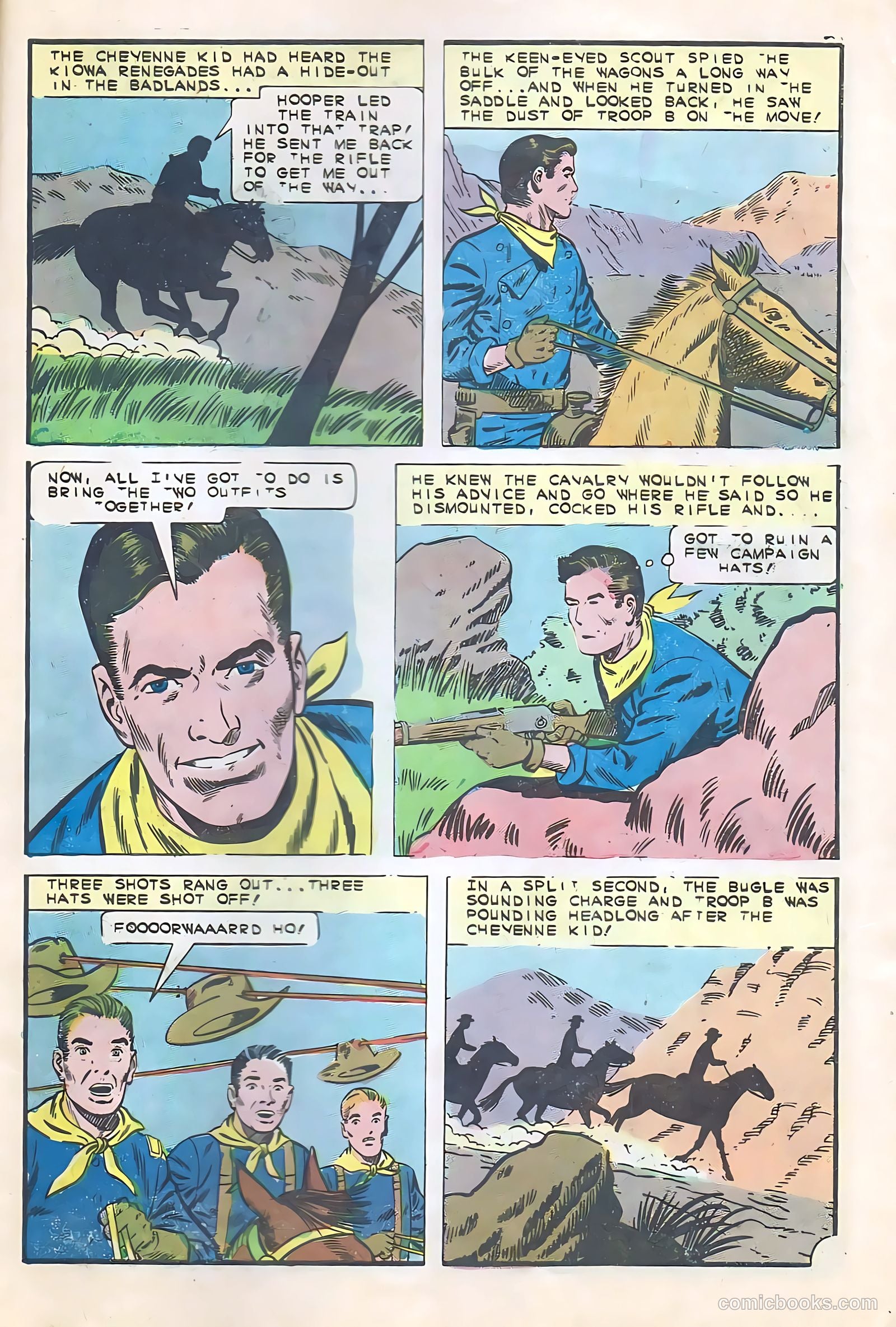 Cheyenne Kid #56 — page 30 of 35