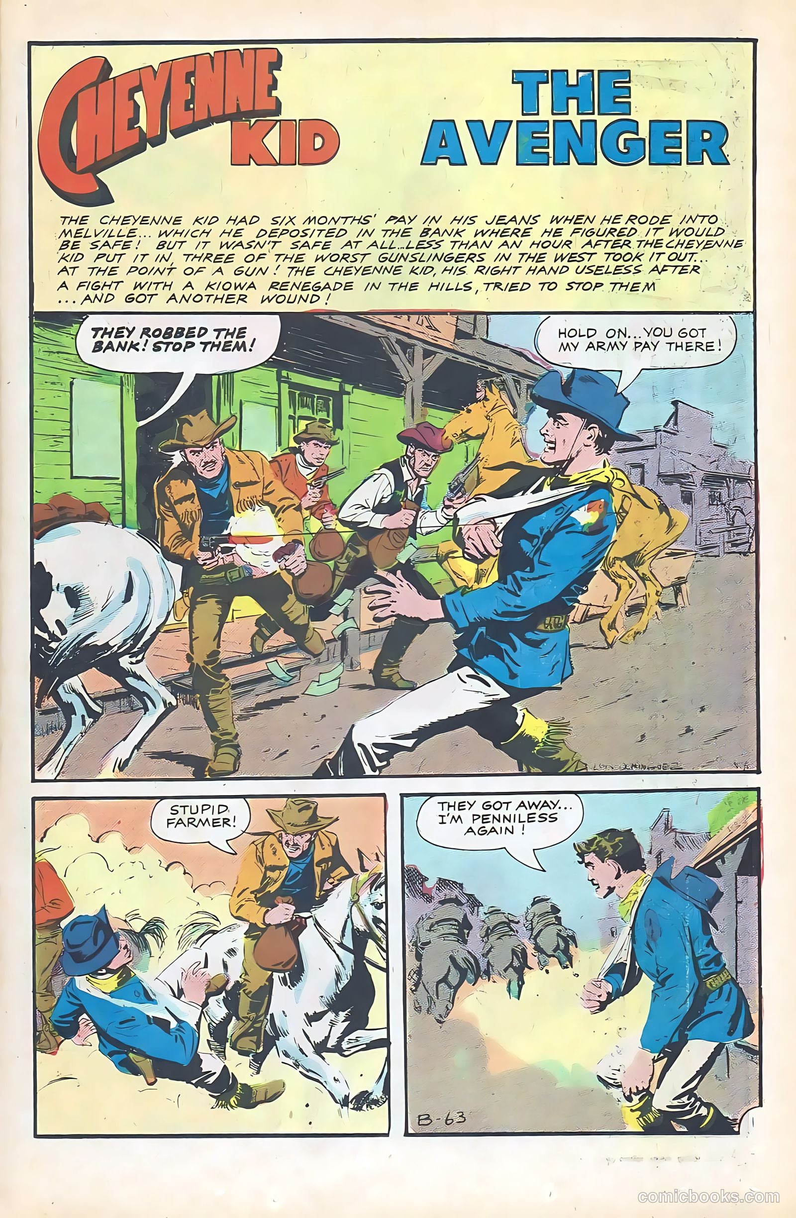 Cheyenne Kid #57 — page 15 of 36