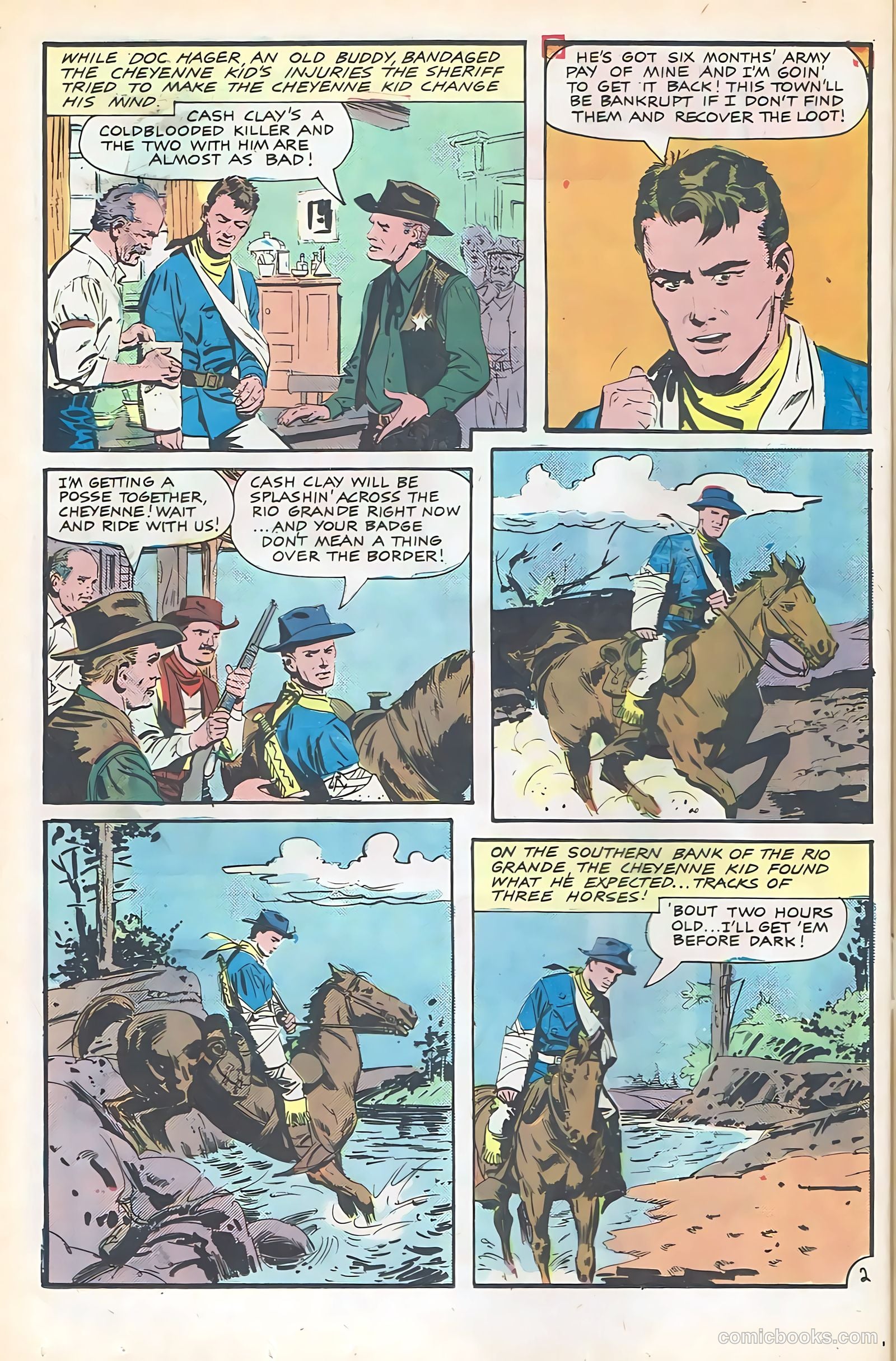 Cheyenne Kid #57 — page 16 of 36