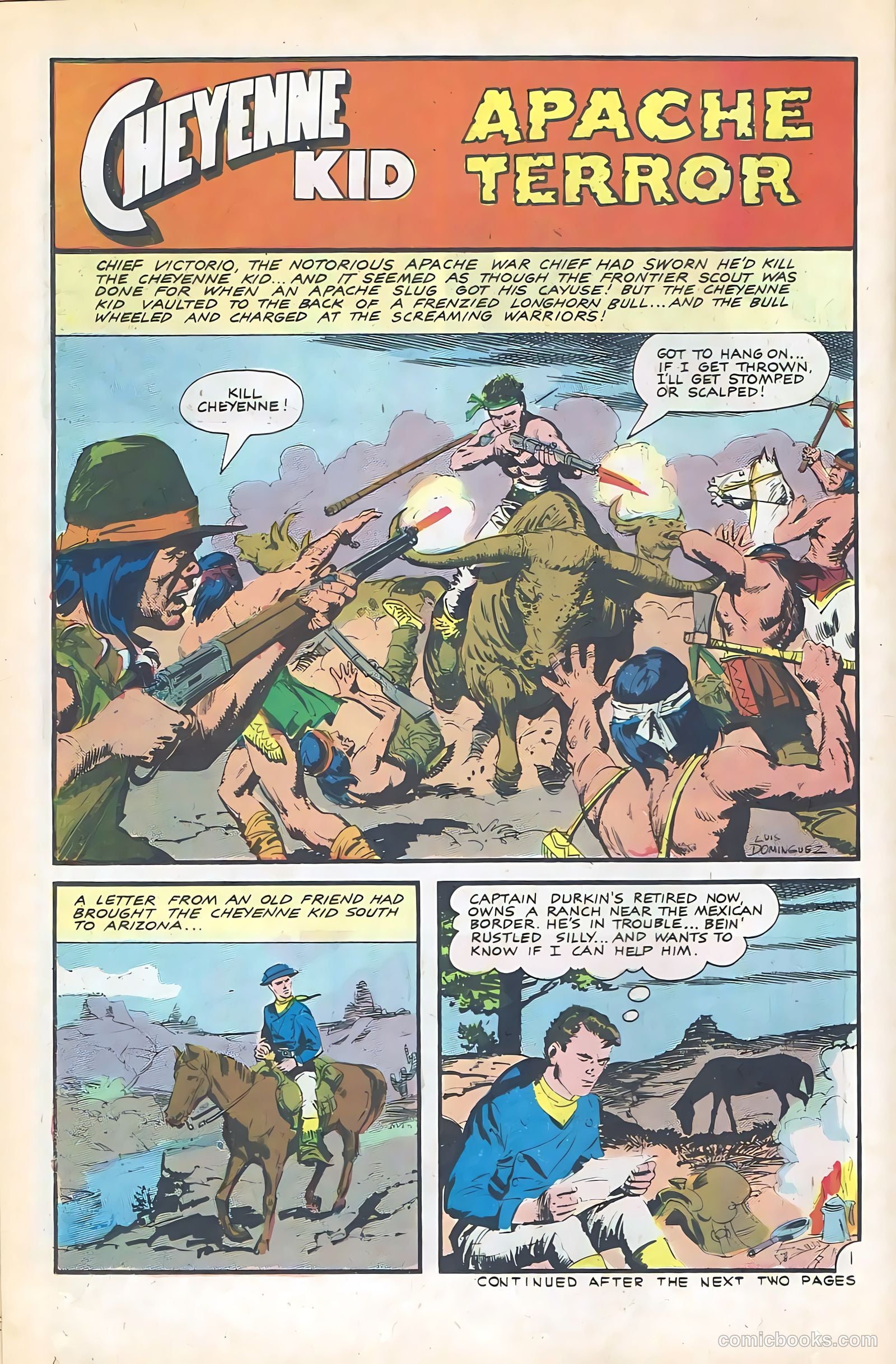 Cheyenne Kid #57 — page 22 of 36