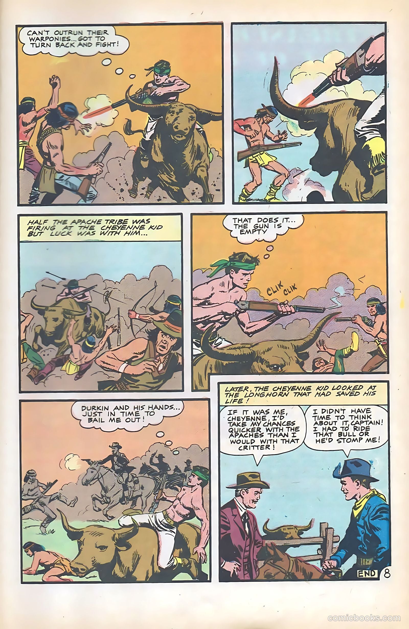 Cheyenne Kid #57 — page 33 of 36