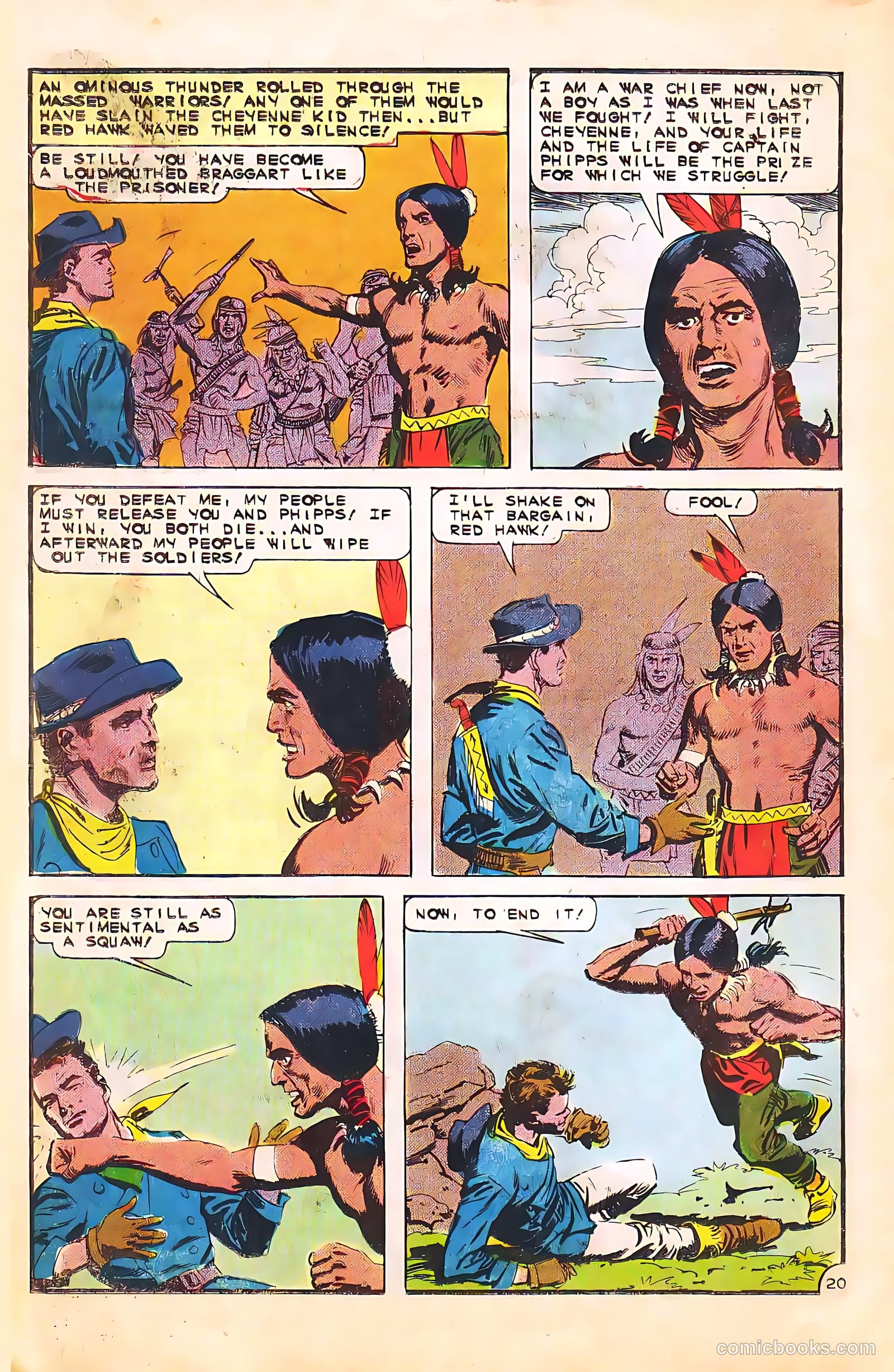 Cheyenne Kid #58 — page 26 of 36