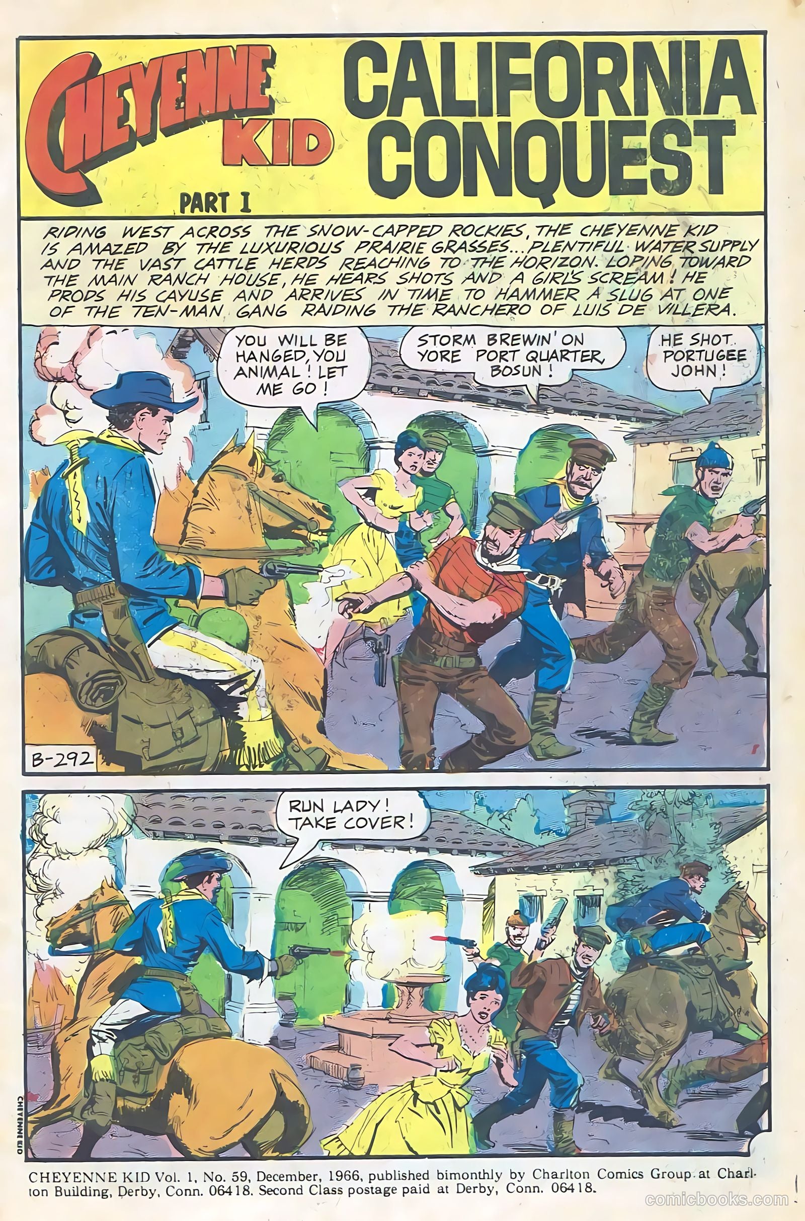 Cheyenne Kid #59 — page 3 of 36