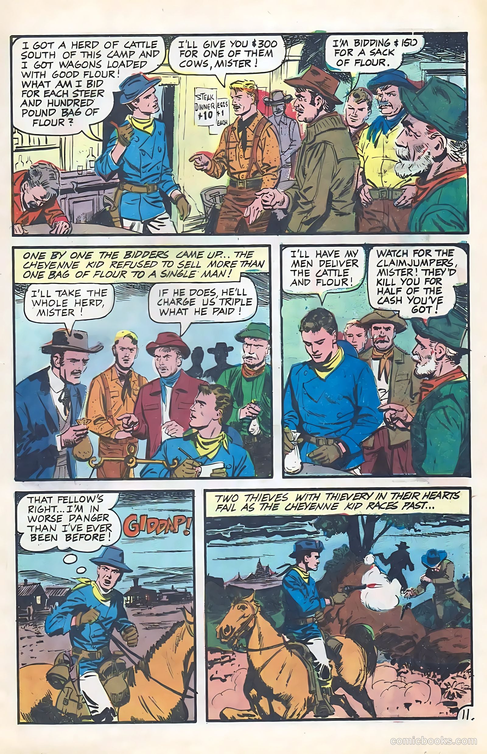 Cheyenne Kid #59 — page 17 of 36