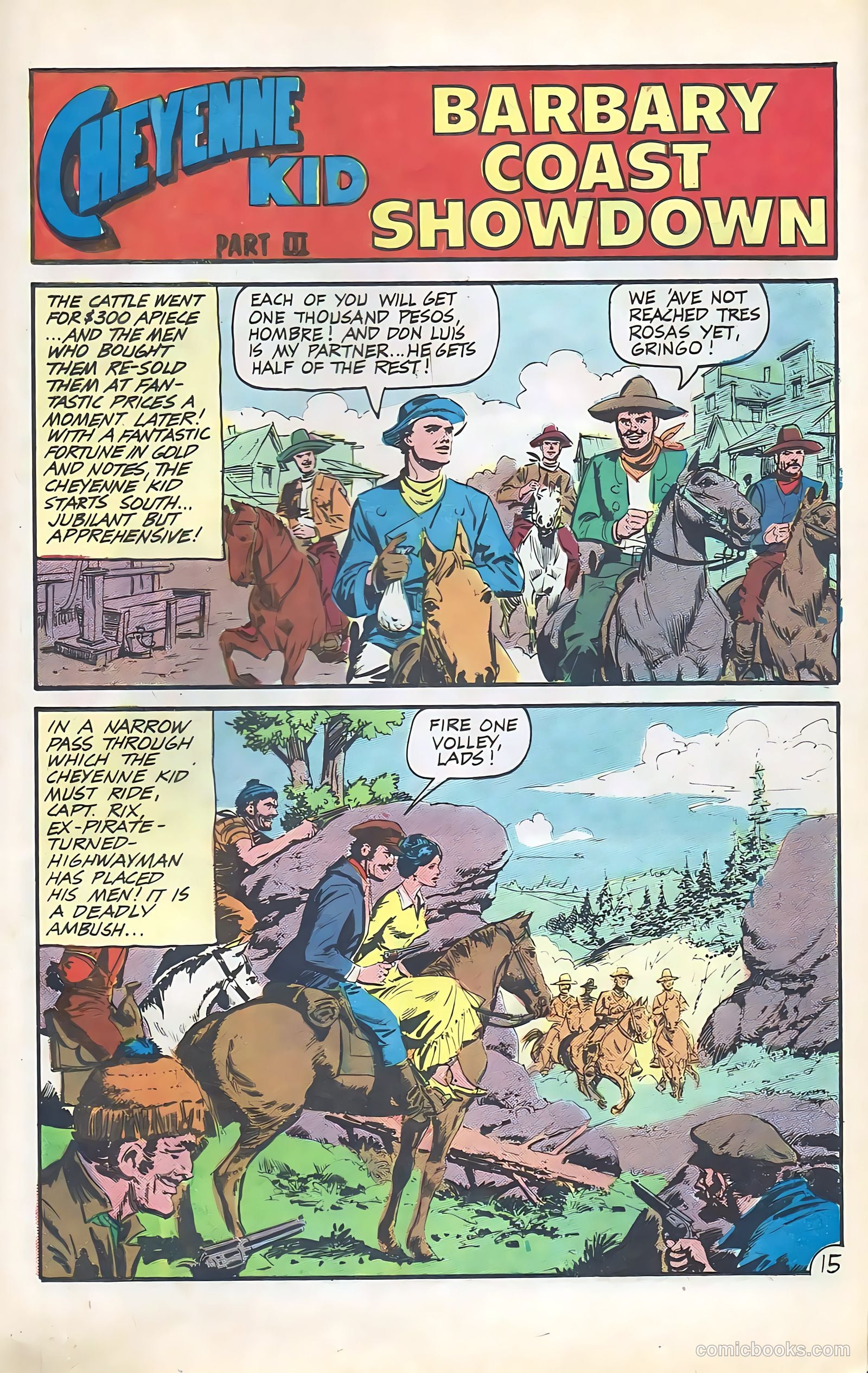 Cheyenne Kid #59 — page 21 of 36