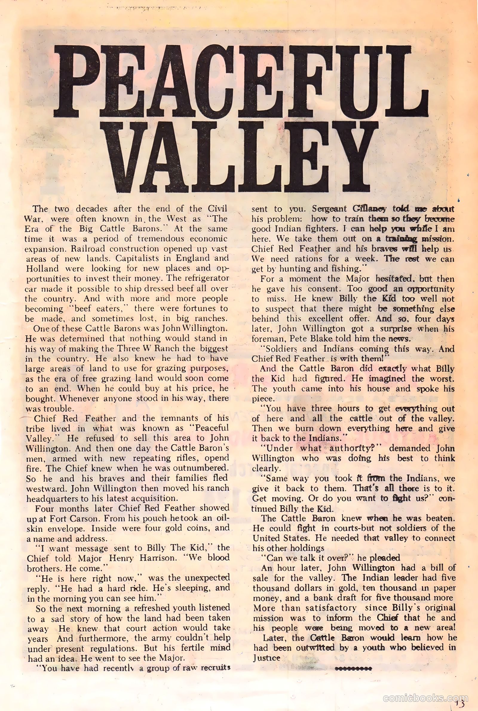 Cheyenne Kid #60 — page 13 of 36