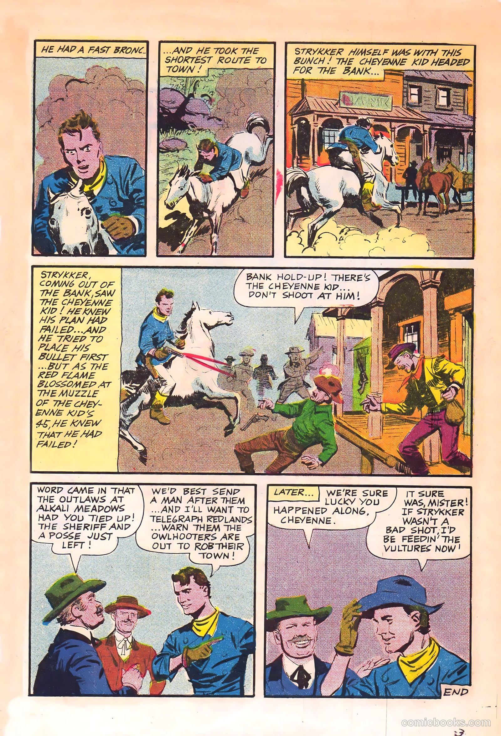 Cheyenne Kid #60 — page 33 of 36