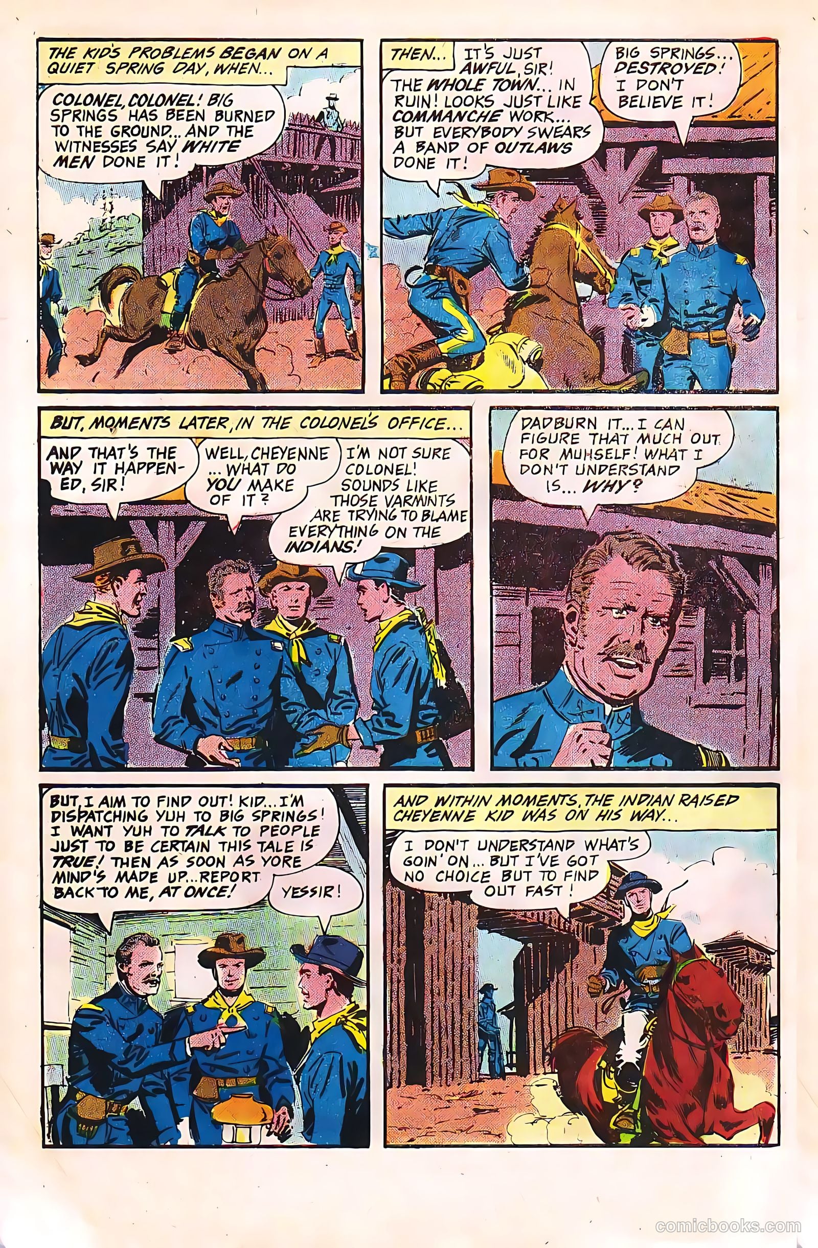 Cheyenne Kid #61 — page 4 of 36