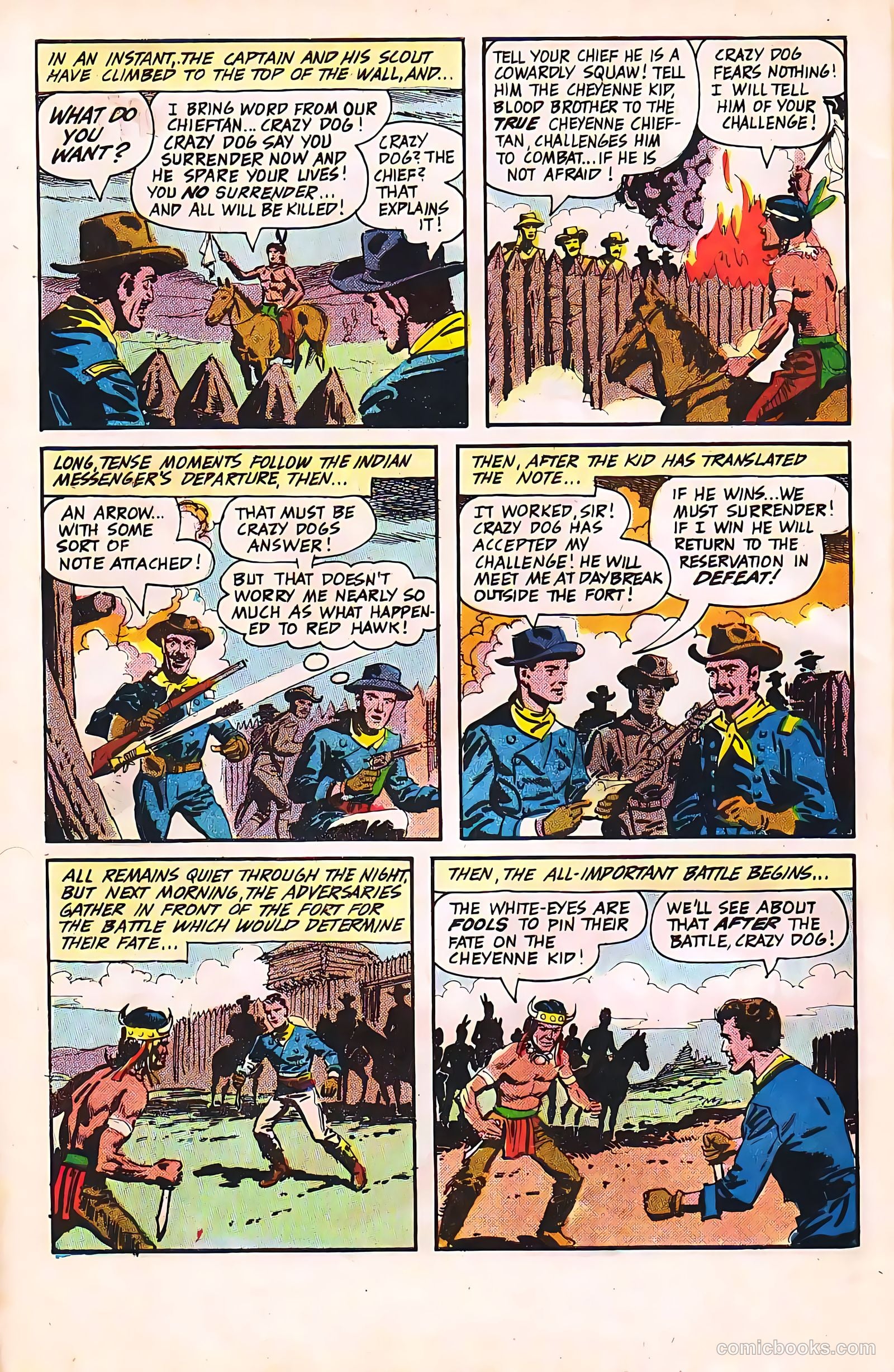 Cheyenne Kid #61 — page 32 of 36