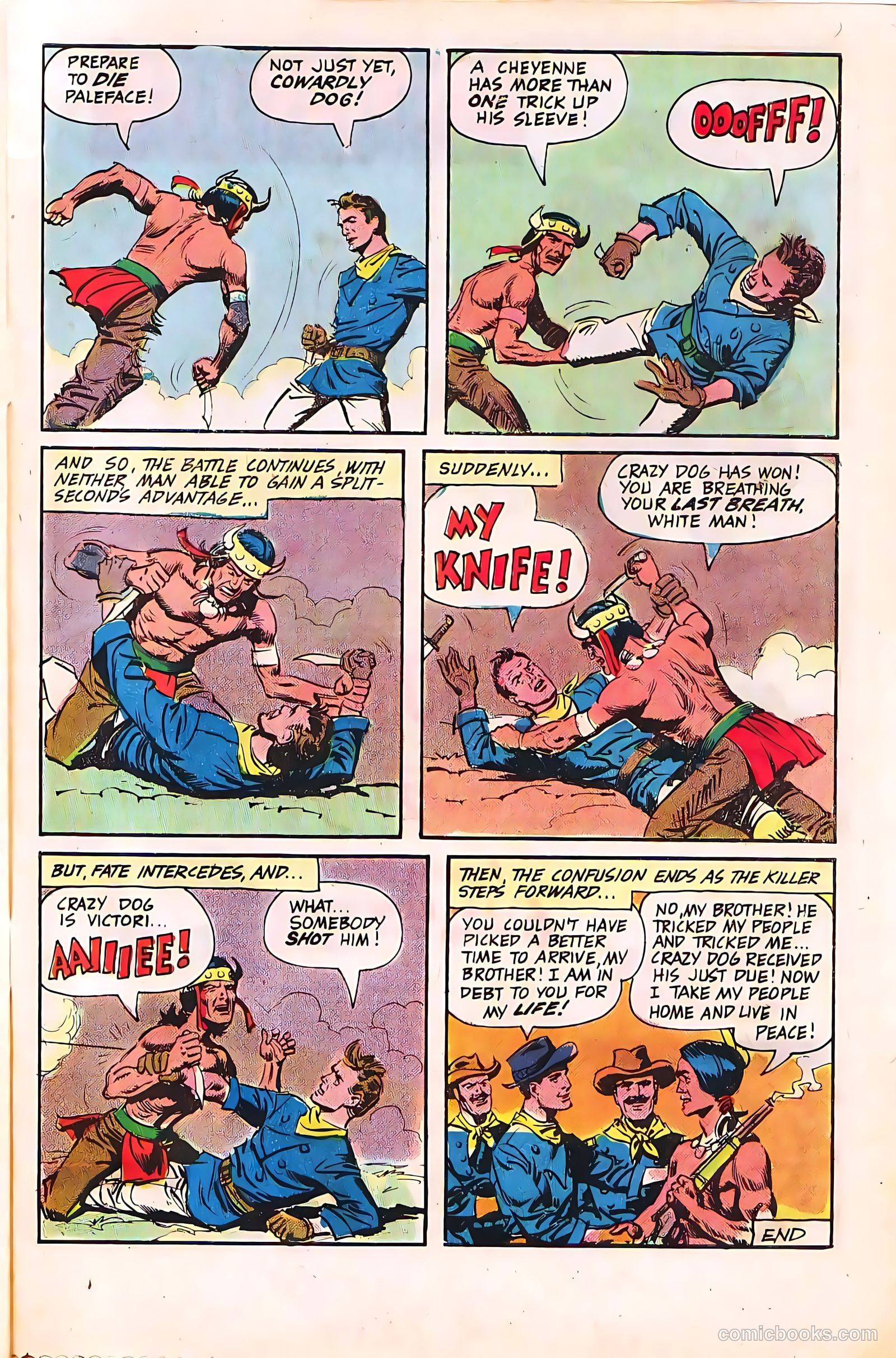 Cheyenne Kid #61 — page 33 of 36