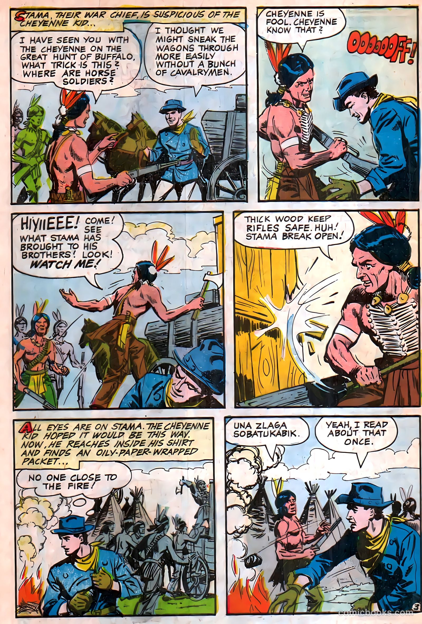 Cheyenne Kid #63 — page 28 of 36