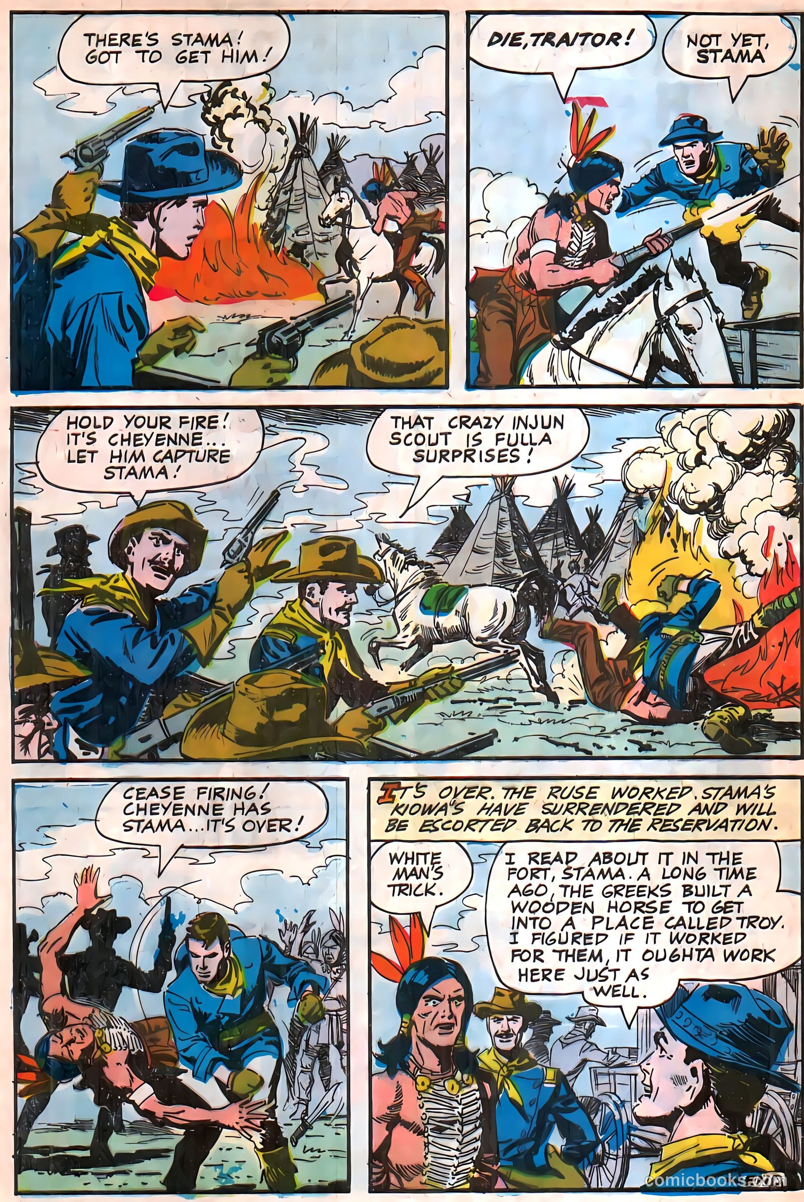 Cheyenne Kid #63 — page 32 of 36