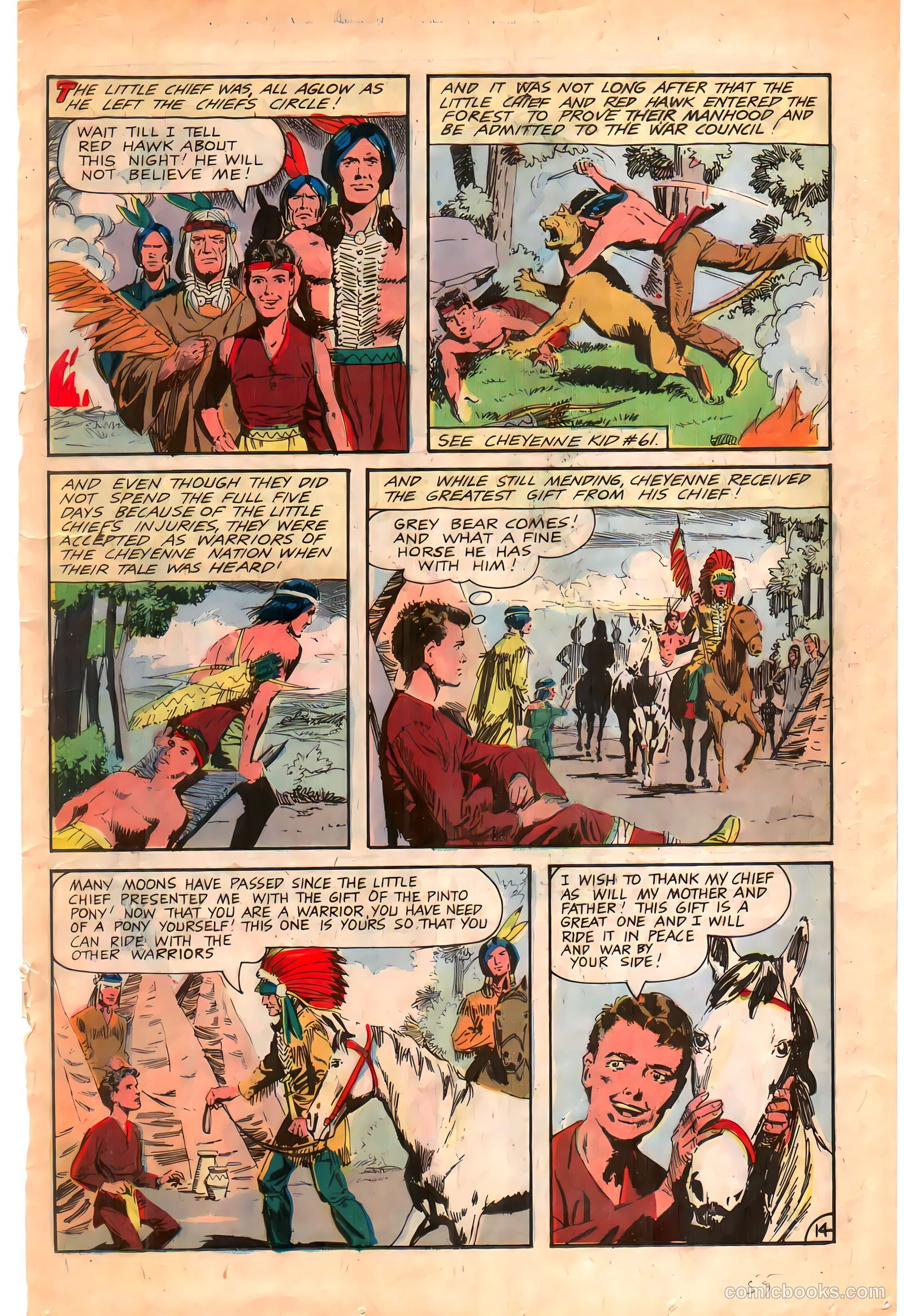 Cheyenne Kid #64 — page 19 of 36