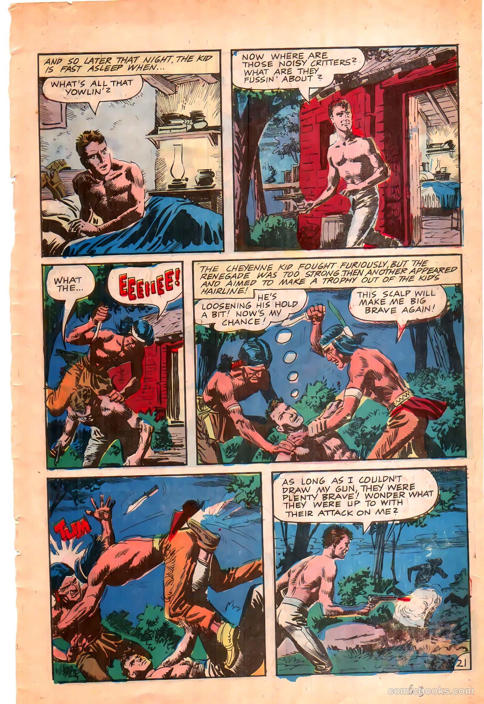 Cheyenne Kid #64 — page 27 of 36
