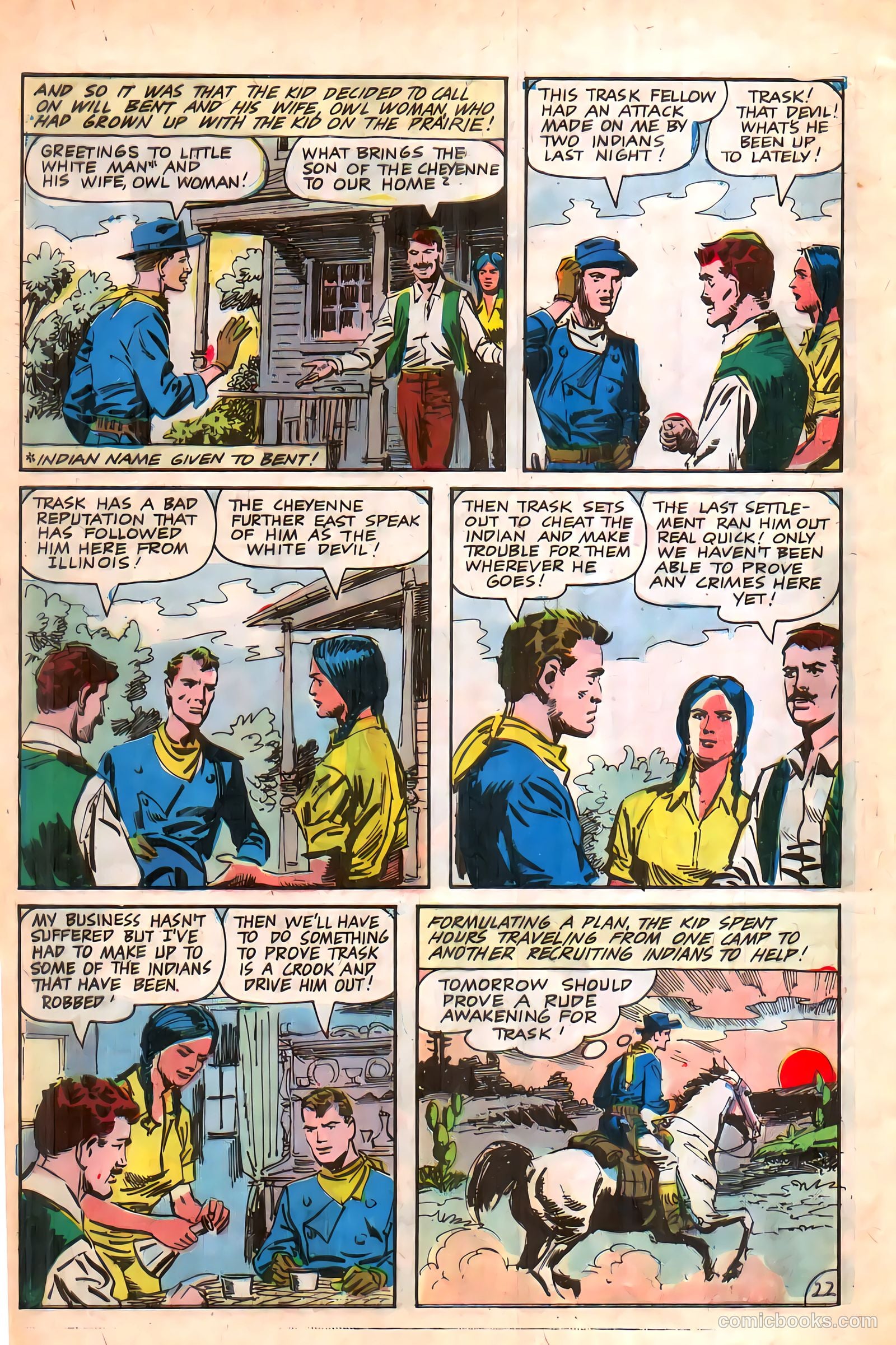 Cheyenne Kid #64 — page 28 of 36