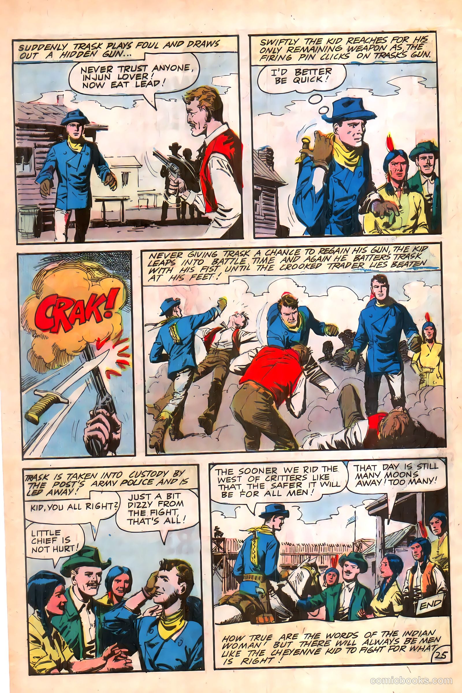 Cheyenne Kid #64 — page 32 of 36
