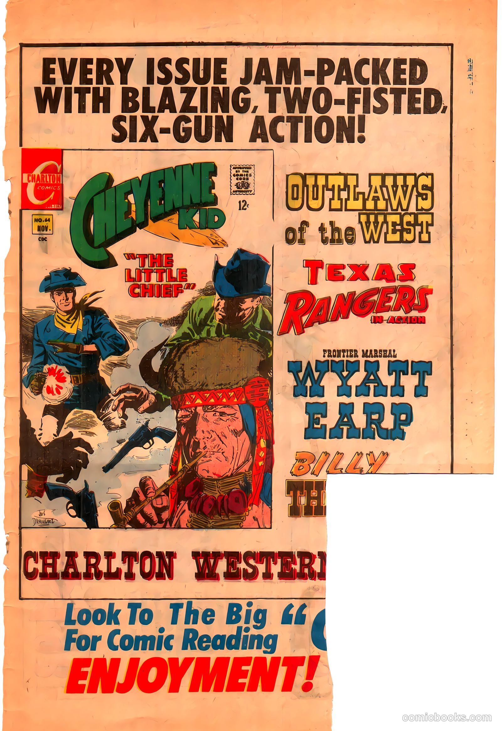 Cheyenne Kid #64 — page 33 of 36