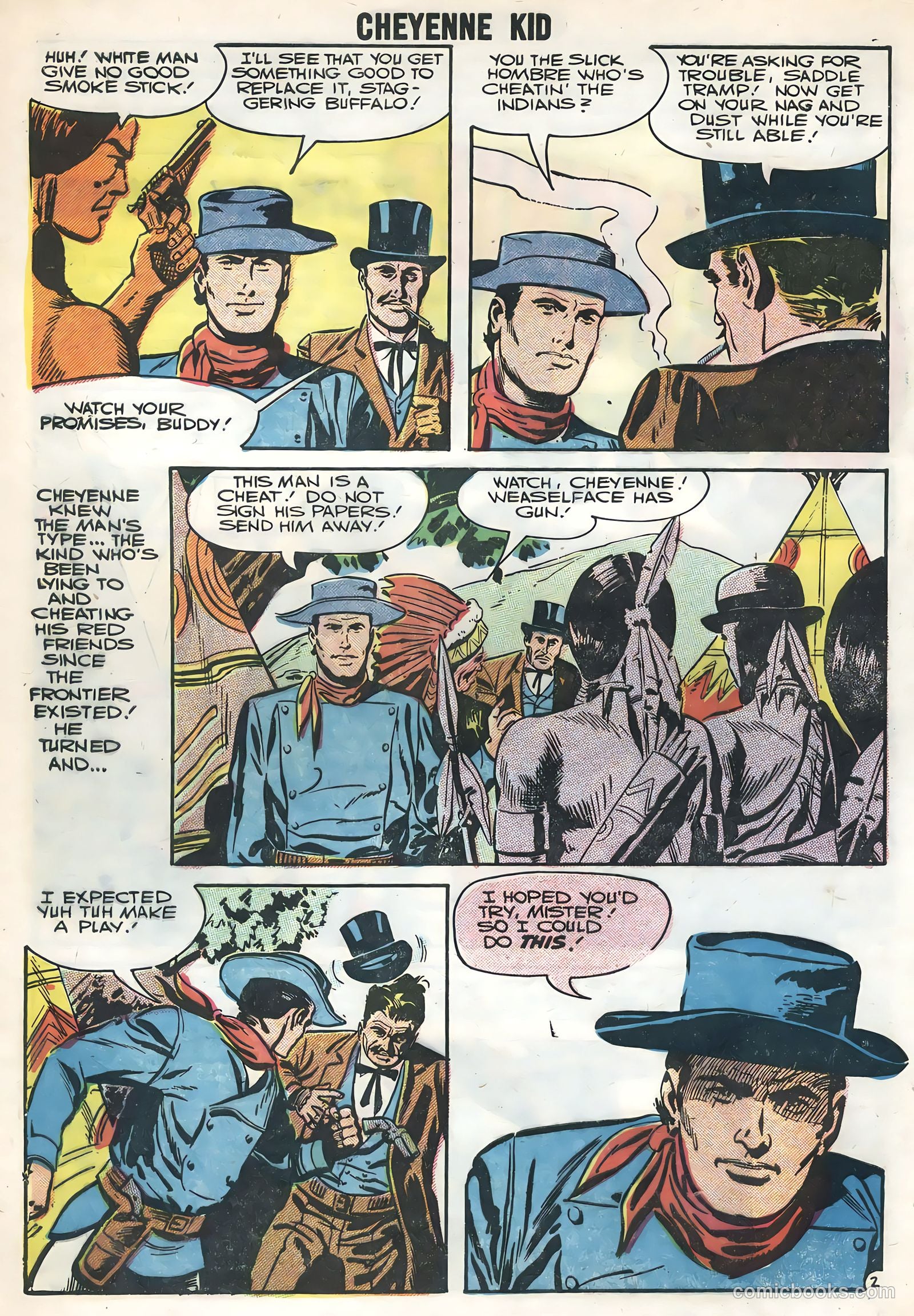 Cheyenne Kid #8 — page 4 of 36
