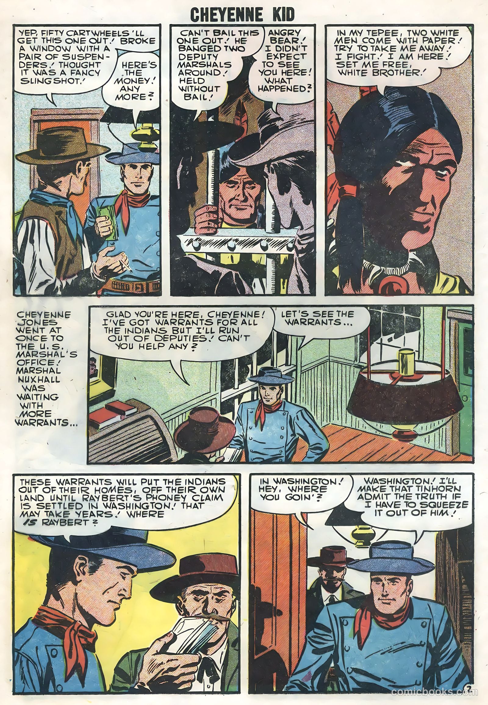 Cheyenne Kid #8 — page 12 of 36