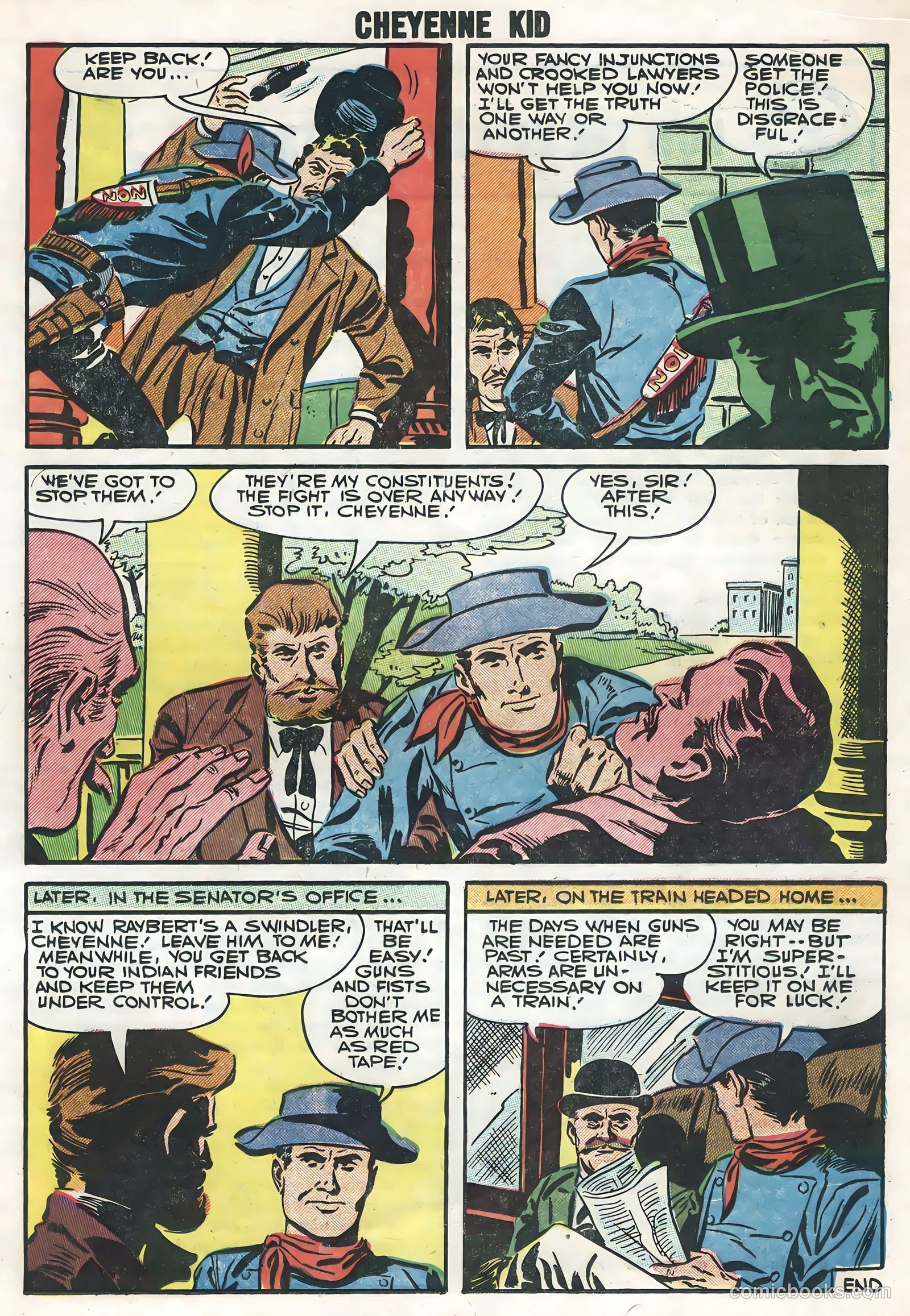 Cheyenne Kid #8 — page 17 of 36