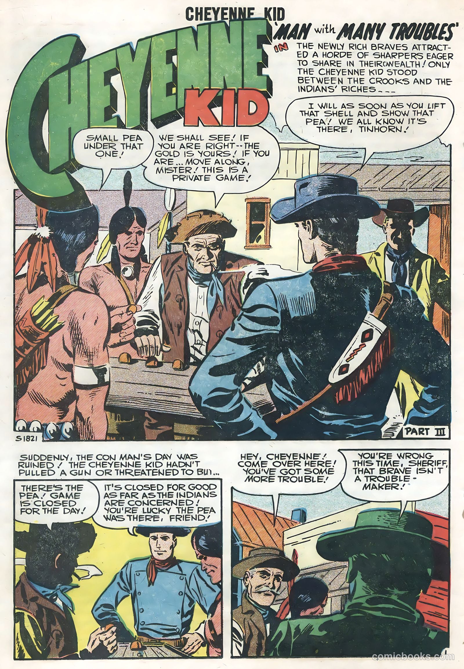 Cheyenne Kid #8 — page 20 of 36