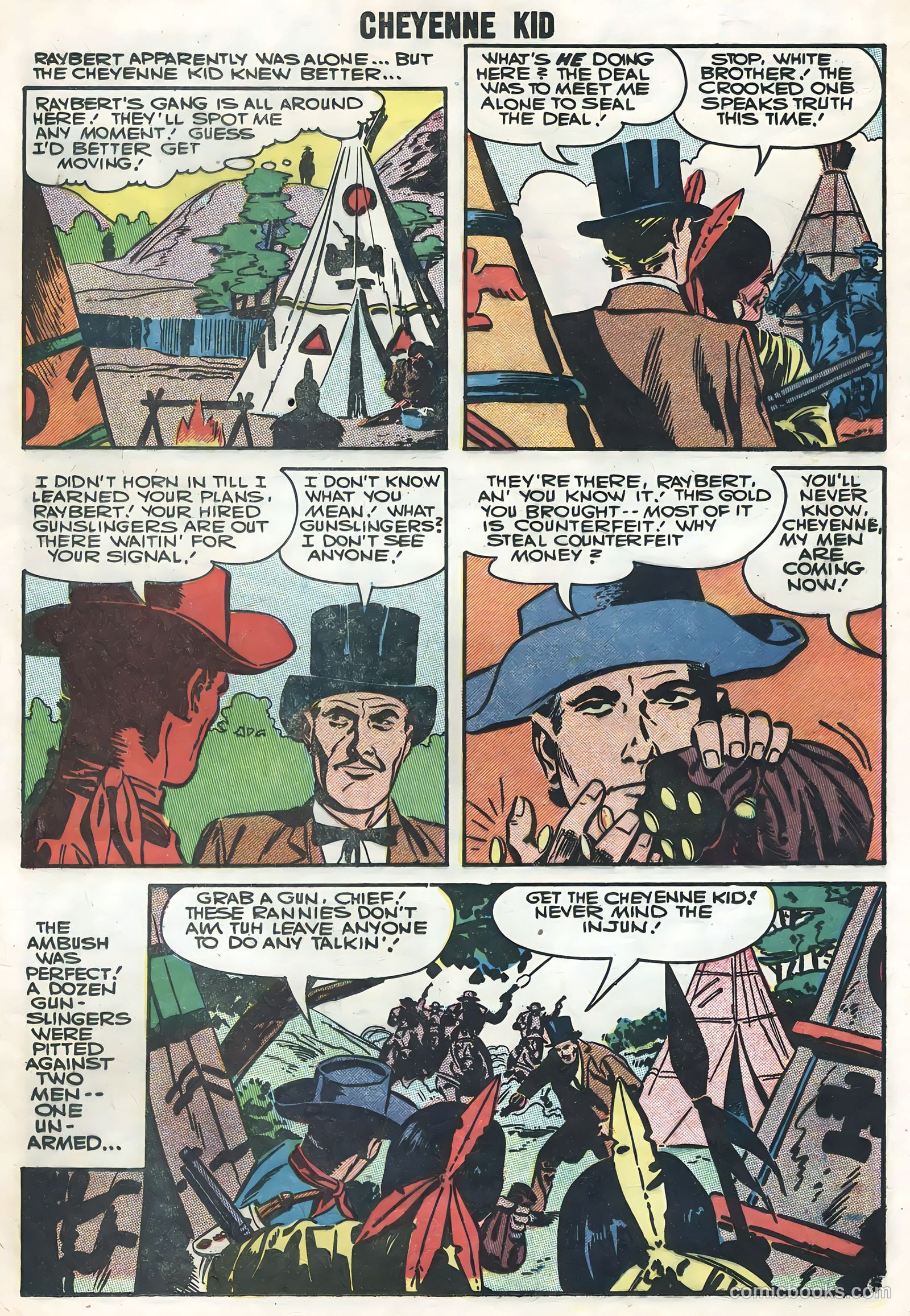 Cheyenne Kid #8 — page 25 of 36
