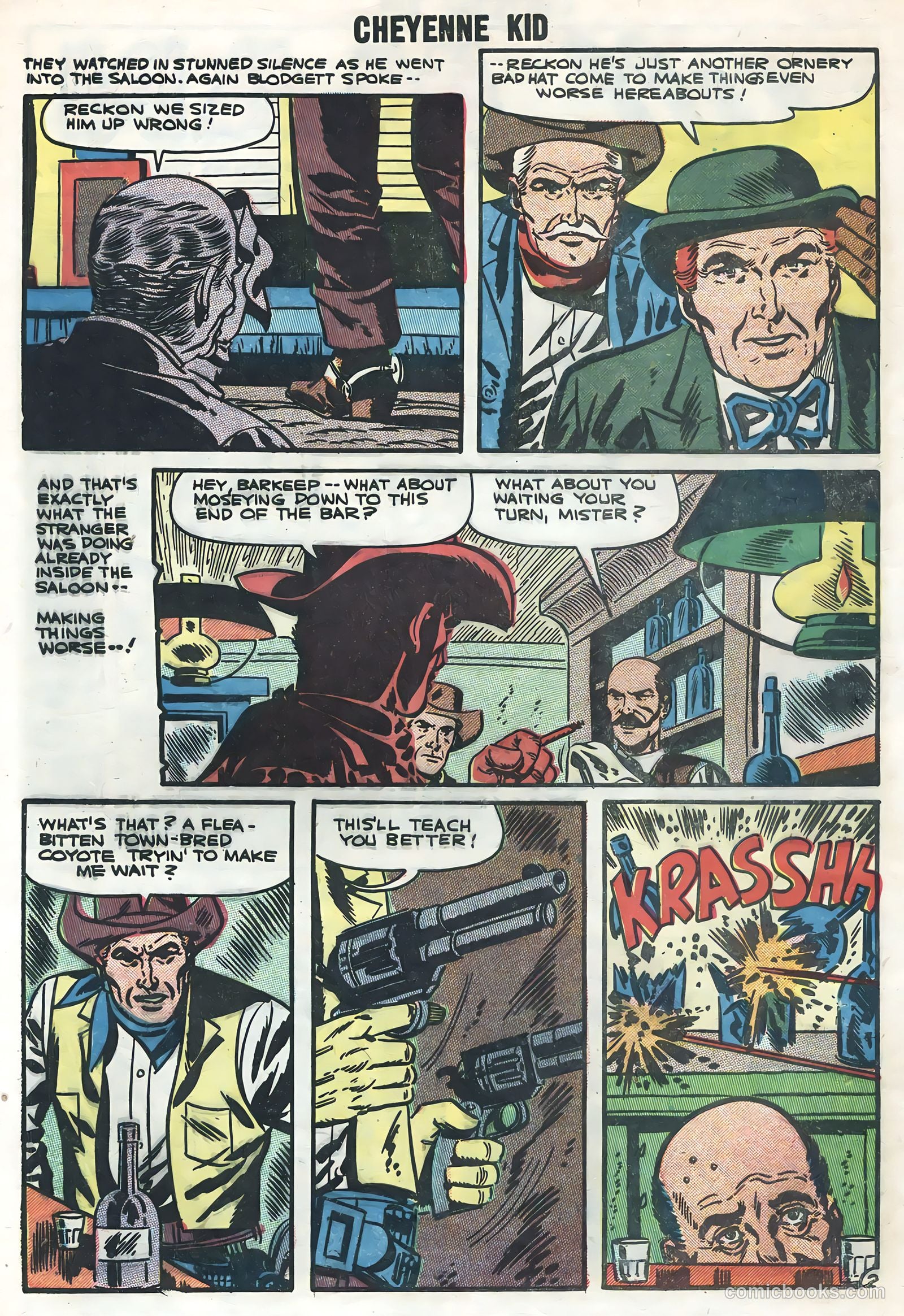 Cheyenne Kid #8 — page 28 of 36
