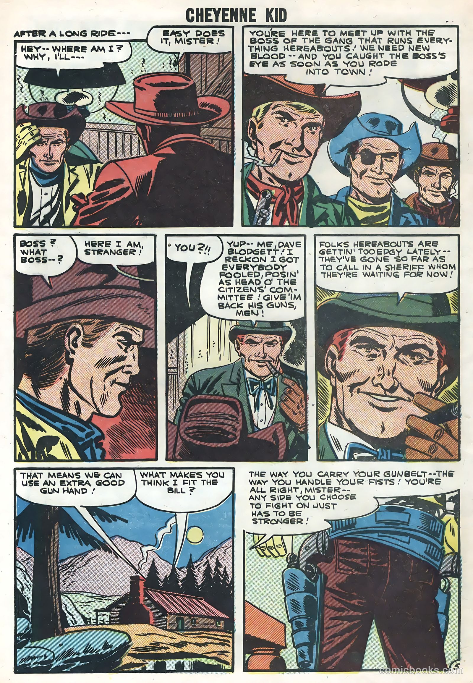 Cheyenne Kid #8 — page 32 of 36