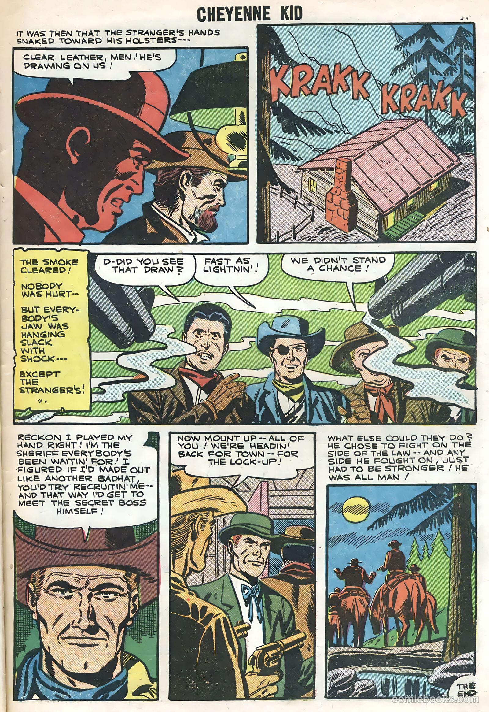 Cheyenne Kid #8 — page 33 of 36