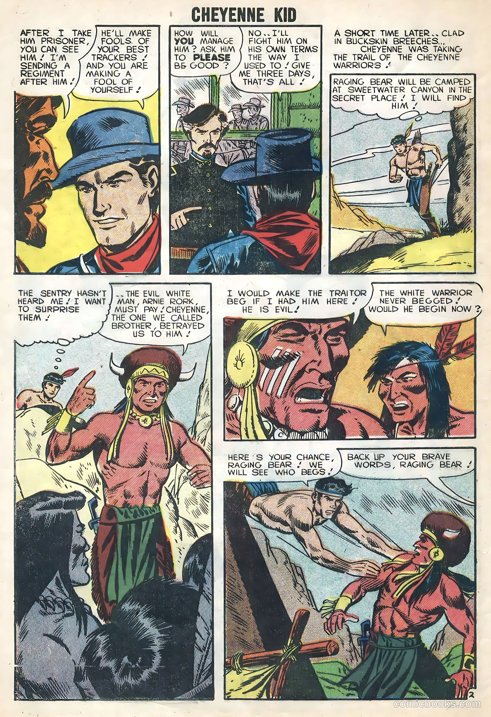 Cheyenne Kid #9 — page 4 of 36