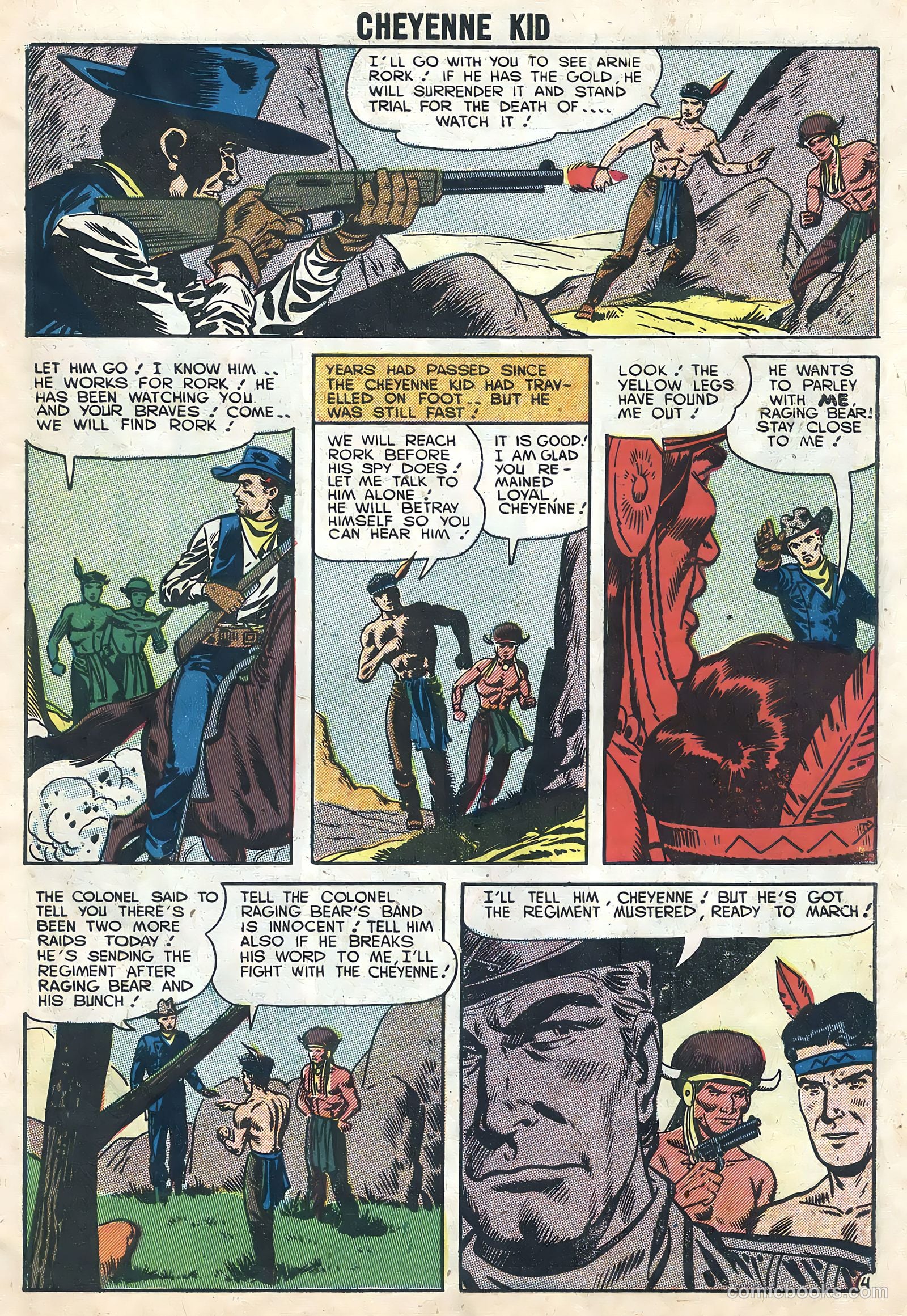 Cheyenne Kid #9 — page 7 of 36