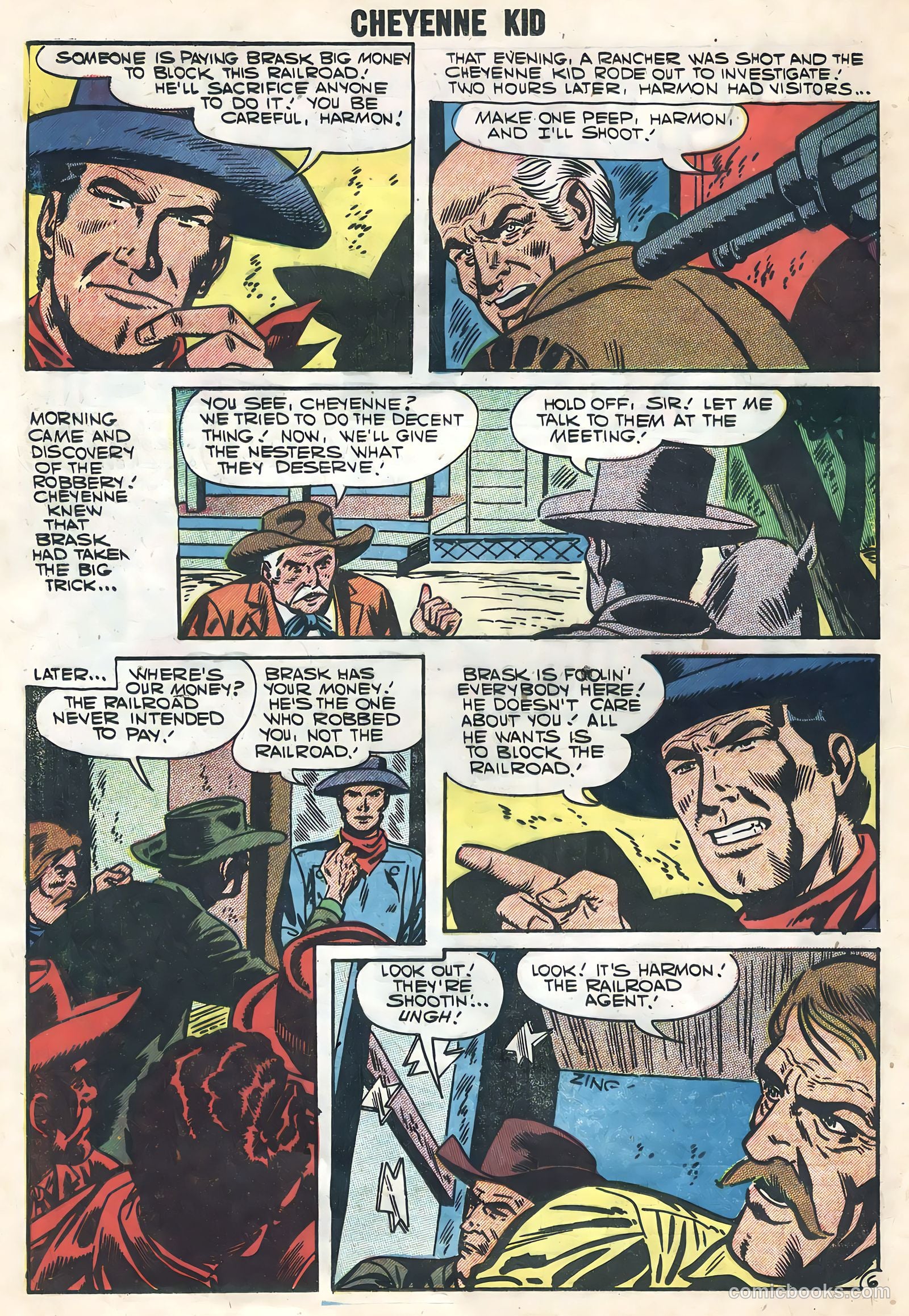 Cheyenne Kid #9 — page 16 of 36