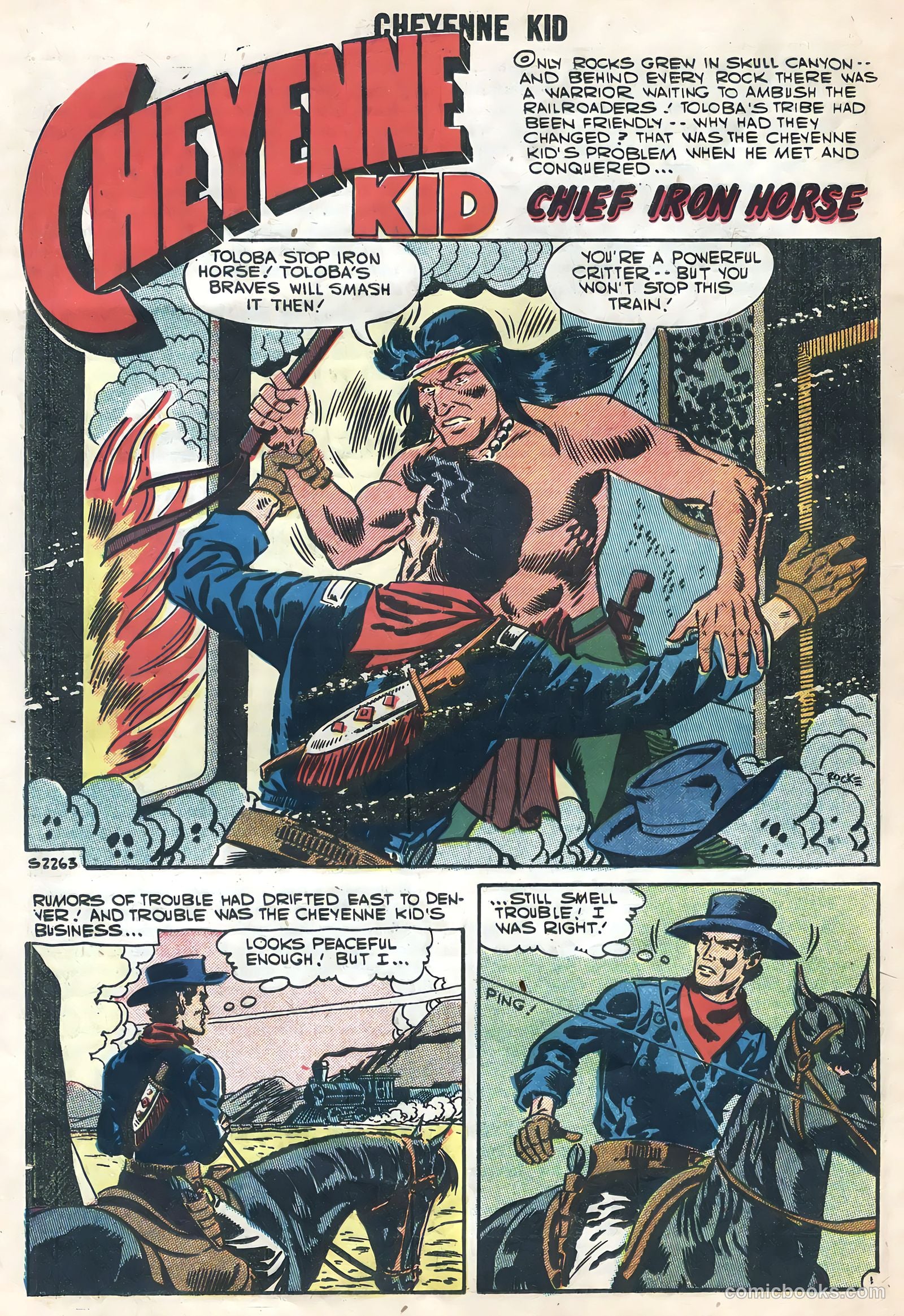 Cheyenne Kid #9 — page 20 of 36