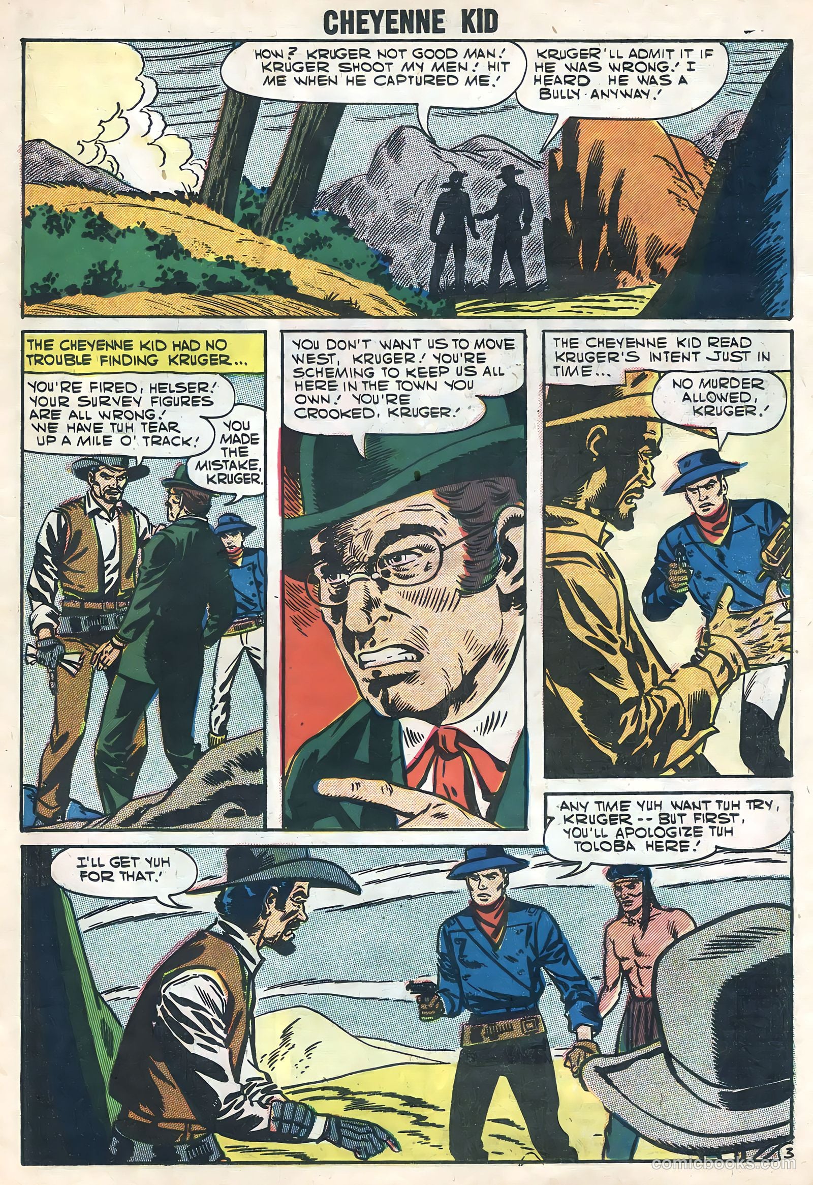 Cheyenne Kid #9 — page 23 of 36