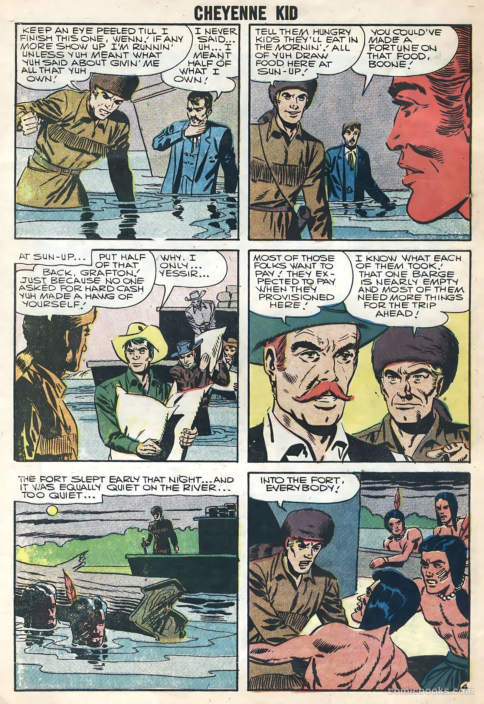 Cheyenne Kid #9 — page 32 of 36