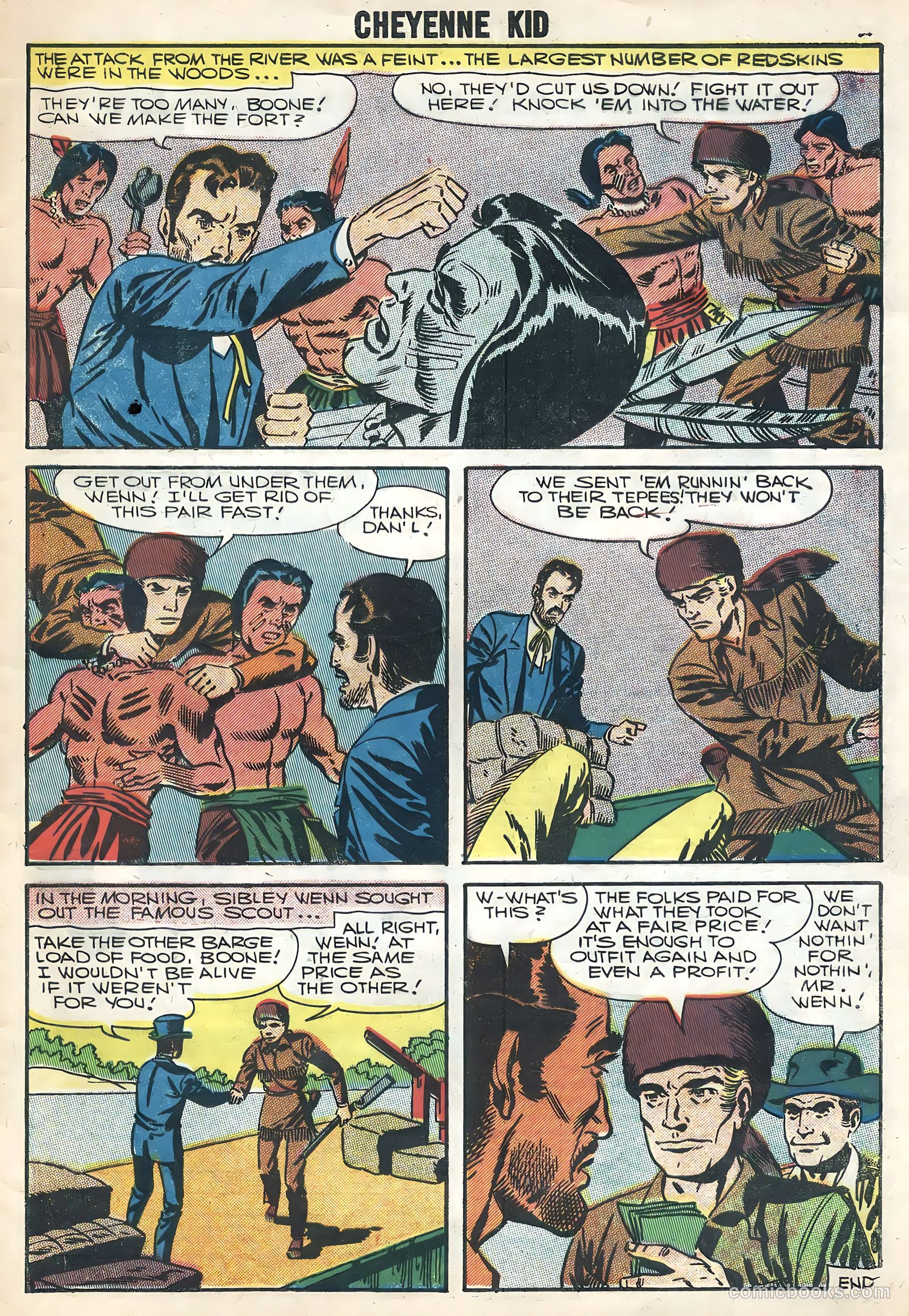 Cheyenne Kid #9 — page 33 of 36
