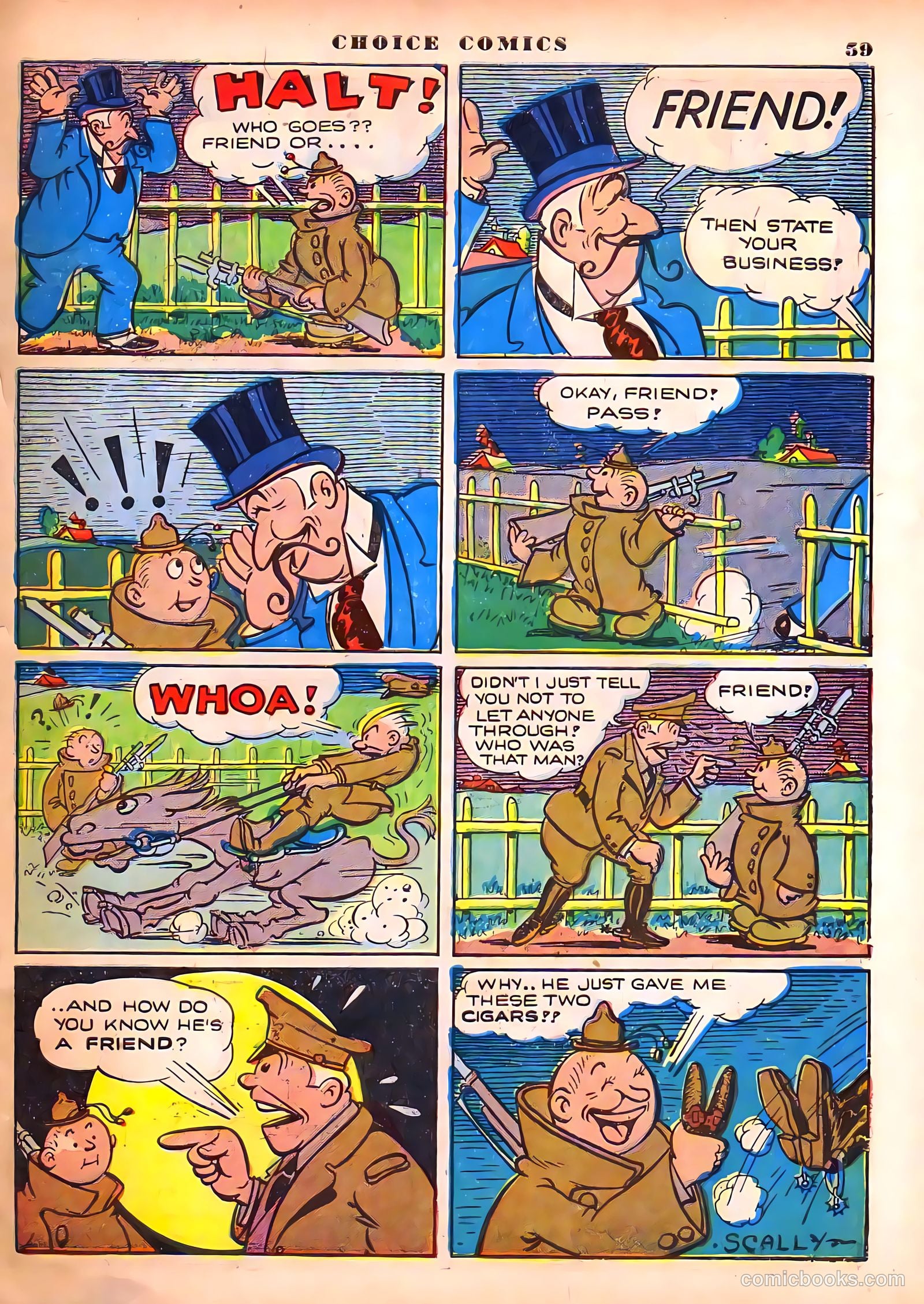 Choice Comics #1 — page 61 of 69