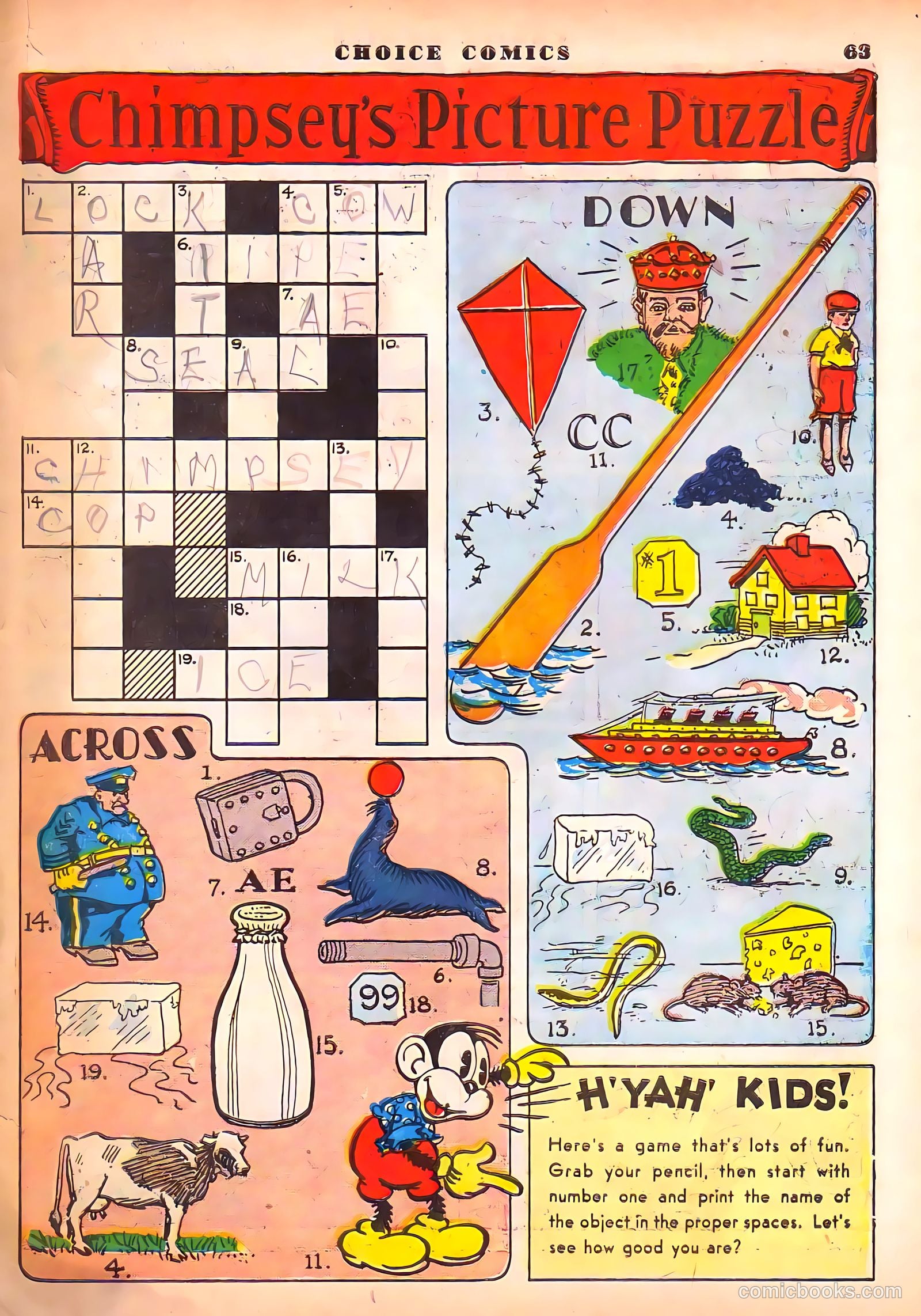 Choice Comics #1 — page 65 of 69