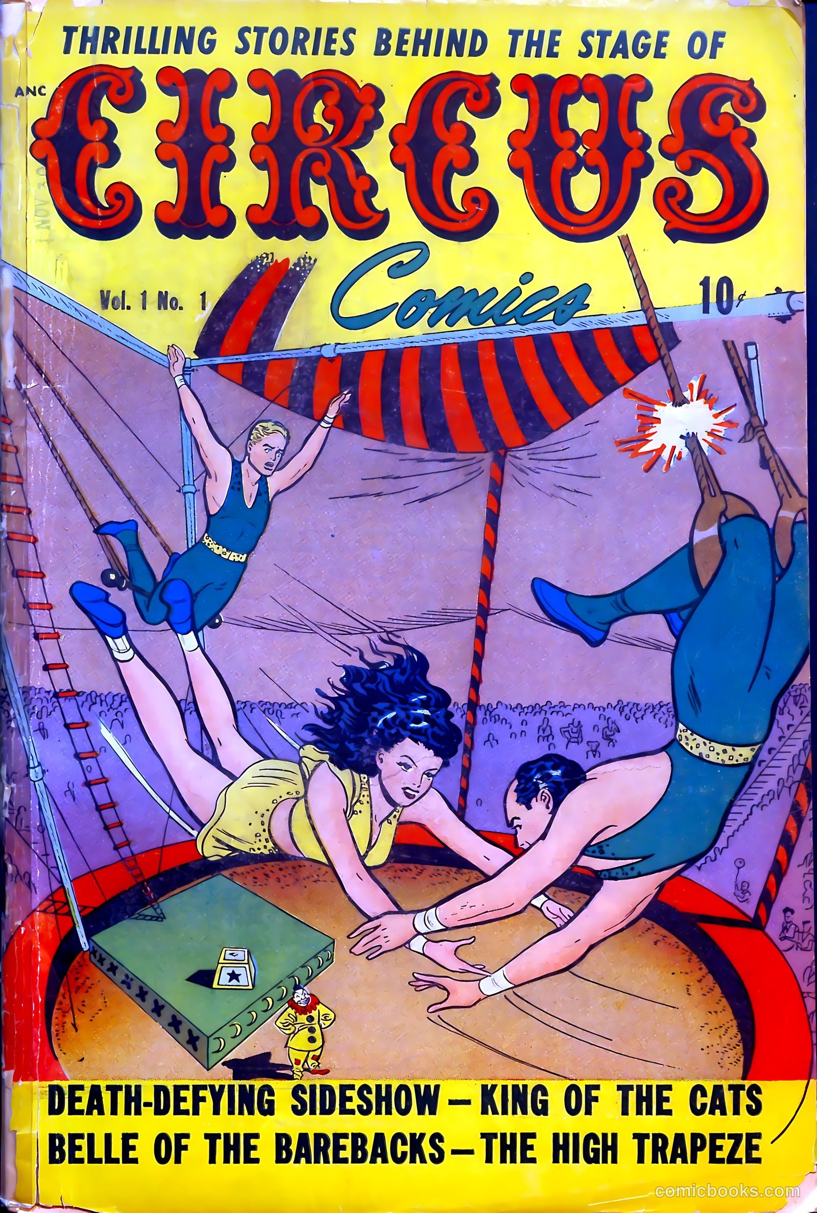 Circus Comics #1 — page 1 of 36