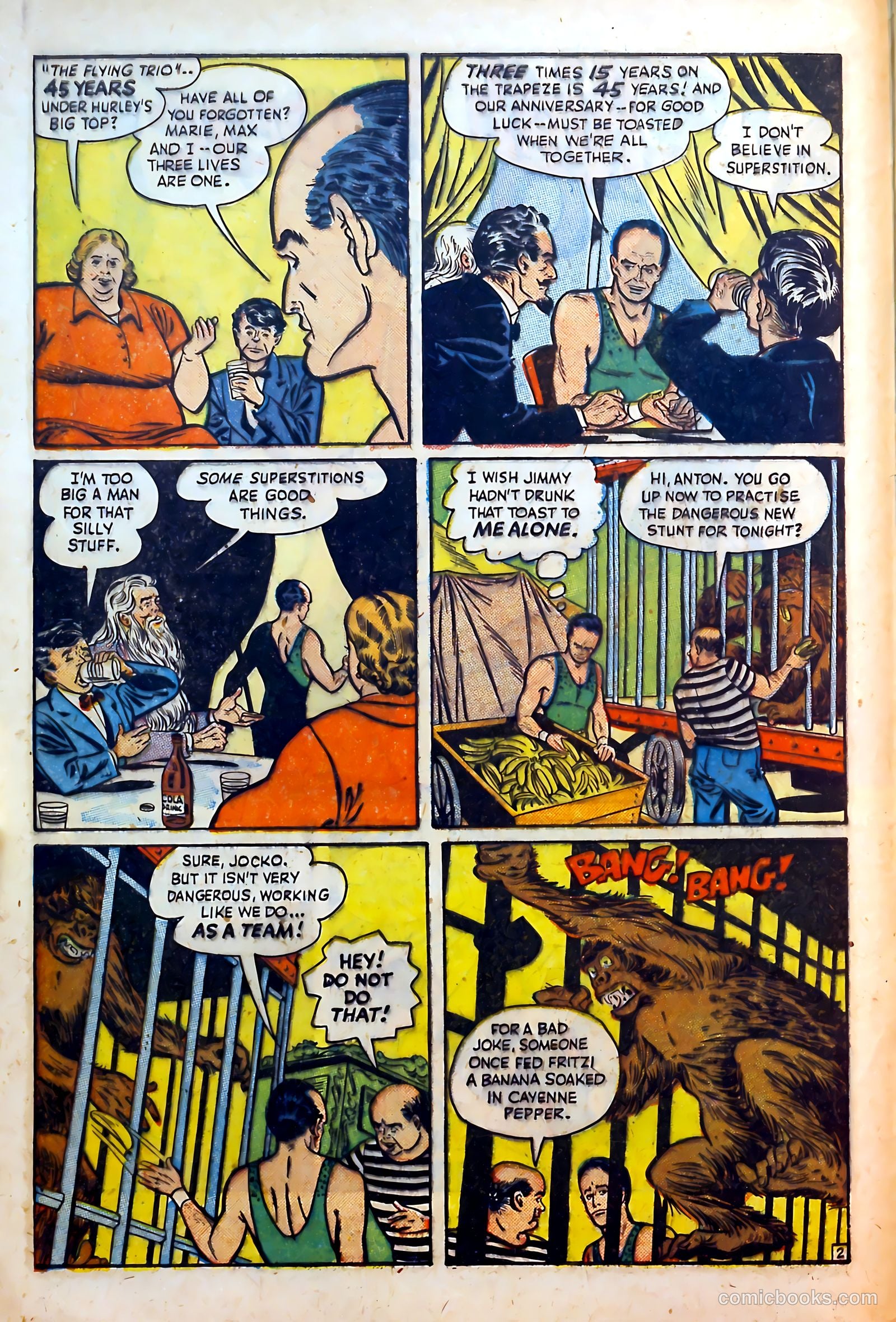 Circus Comics #1 — page 4 of 36