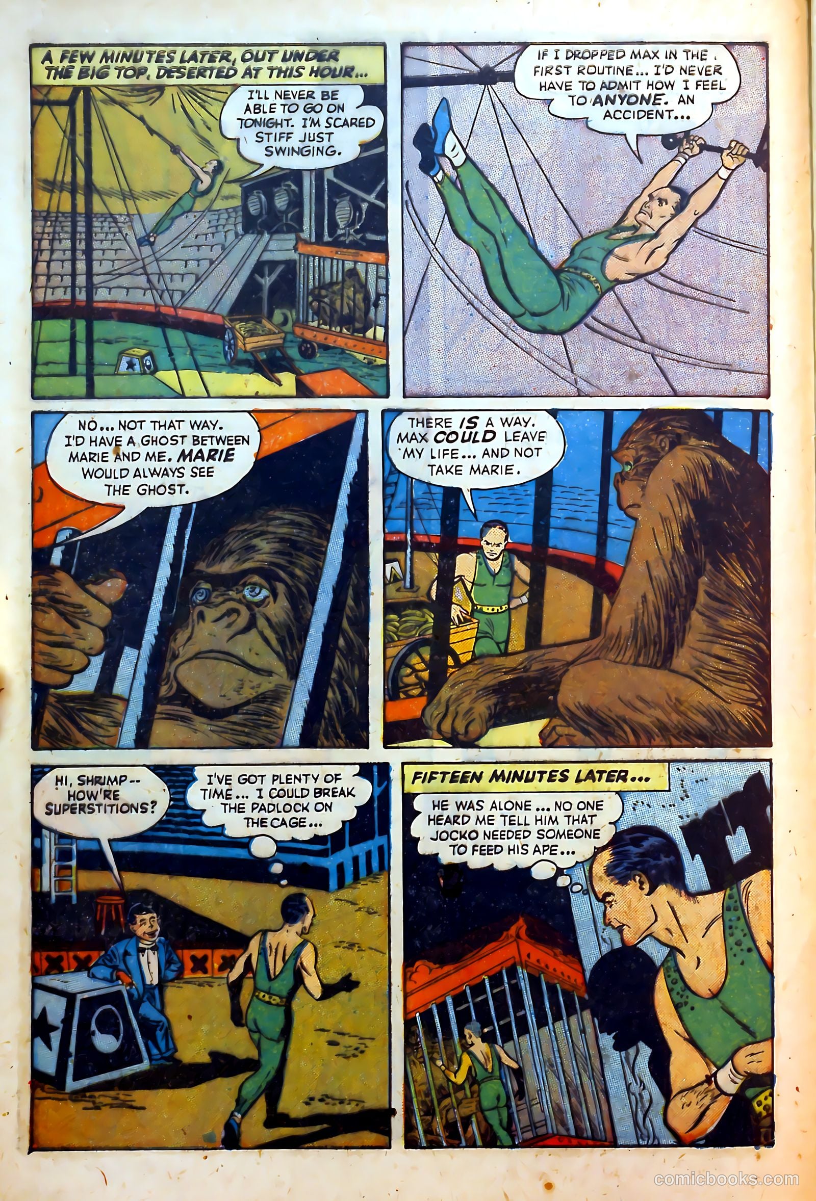 Circus Comics #1 — page 8 of 36