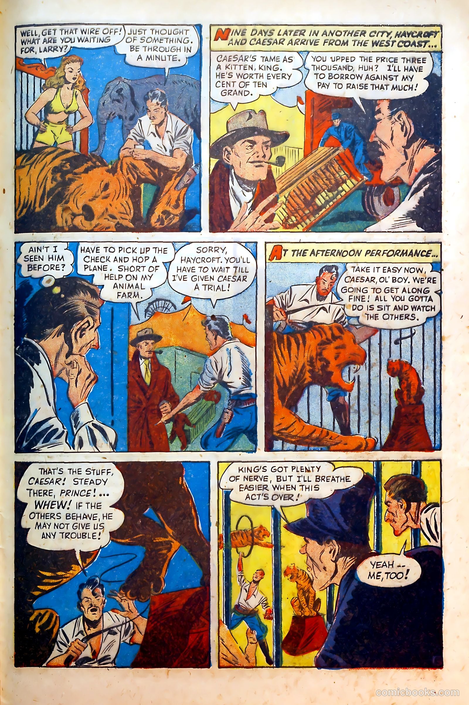 Circus Comics #1 — page 29 of 36