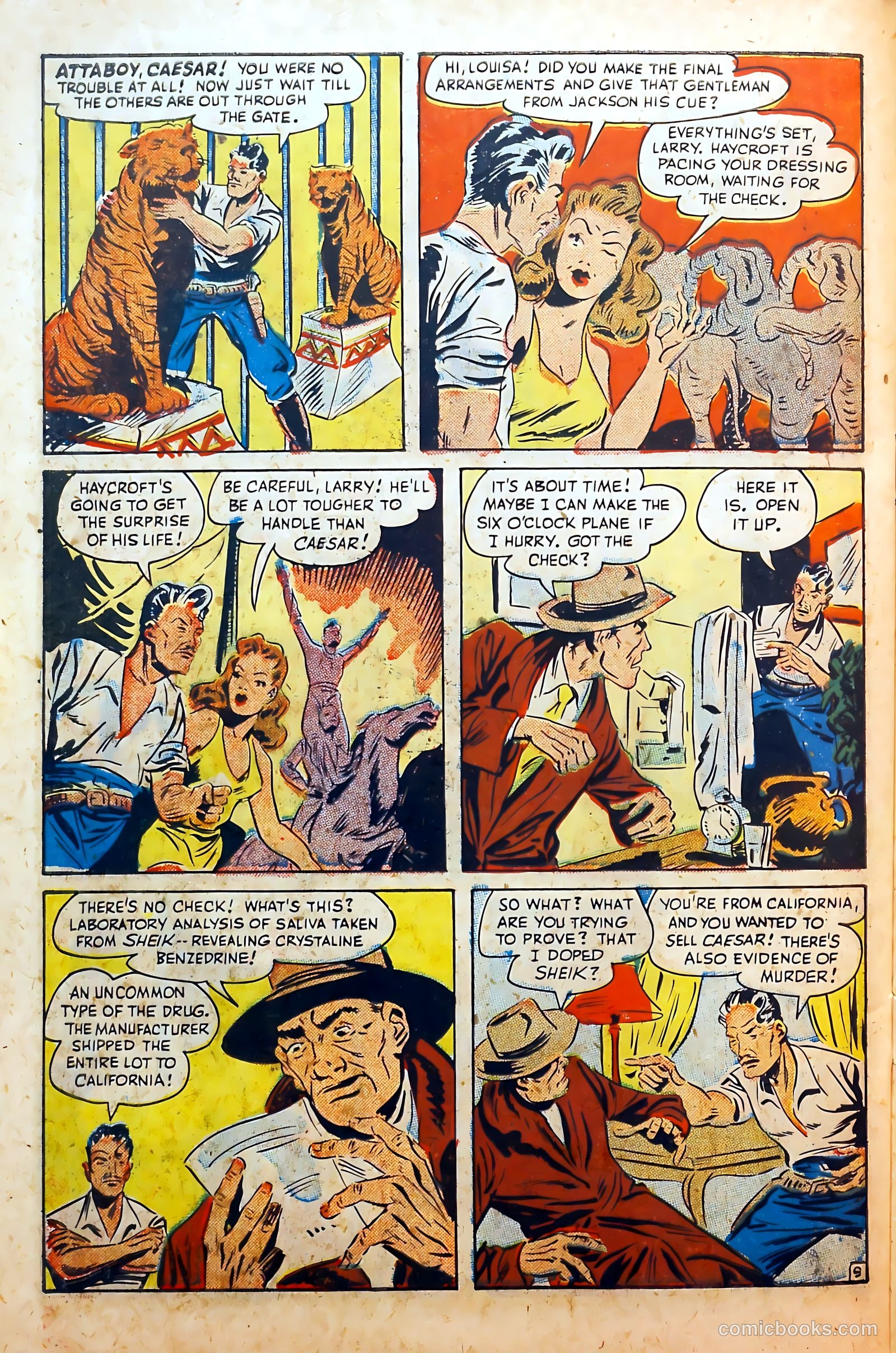 Circus Comics #1 — page 30 of 36