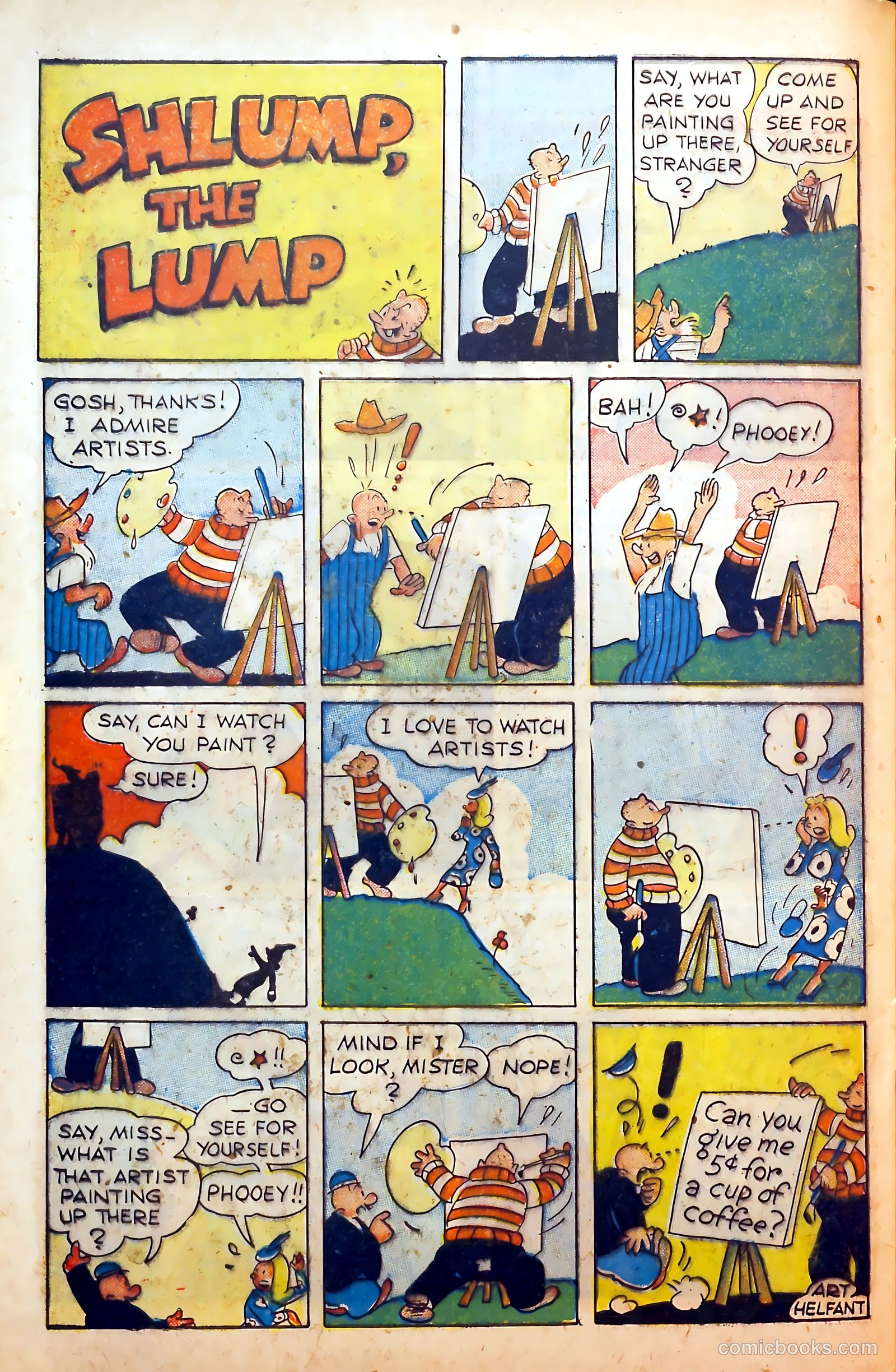 Circus Comics #1 — page 32 of 36