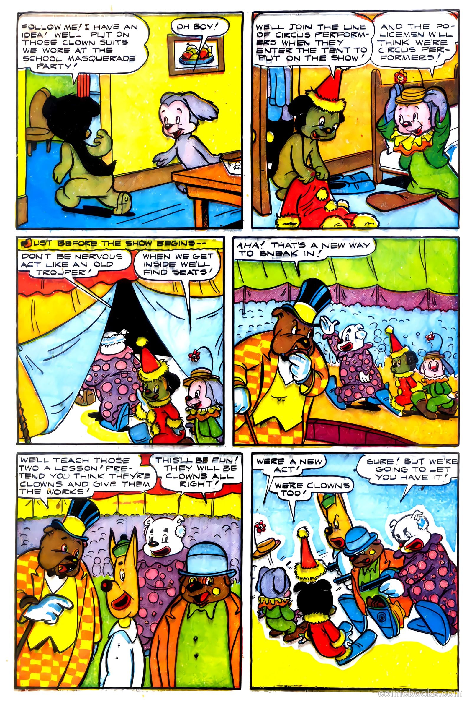 Circus Comics #1 — page 4 of 36