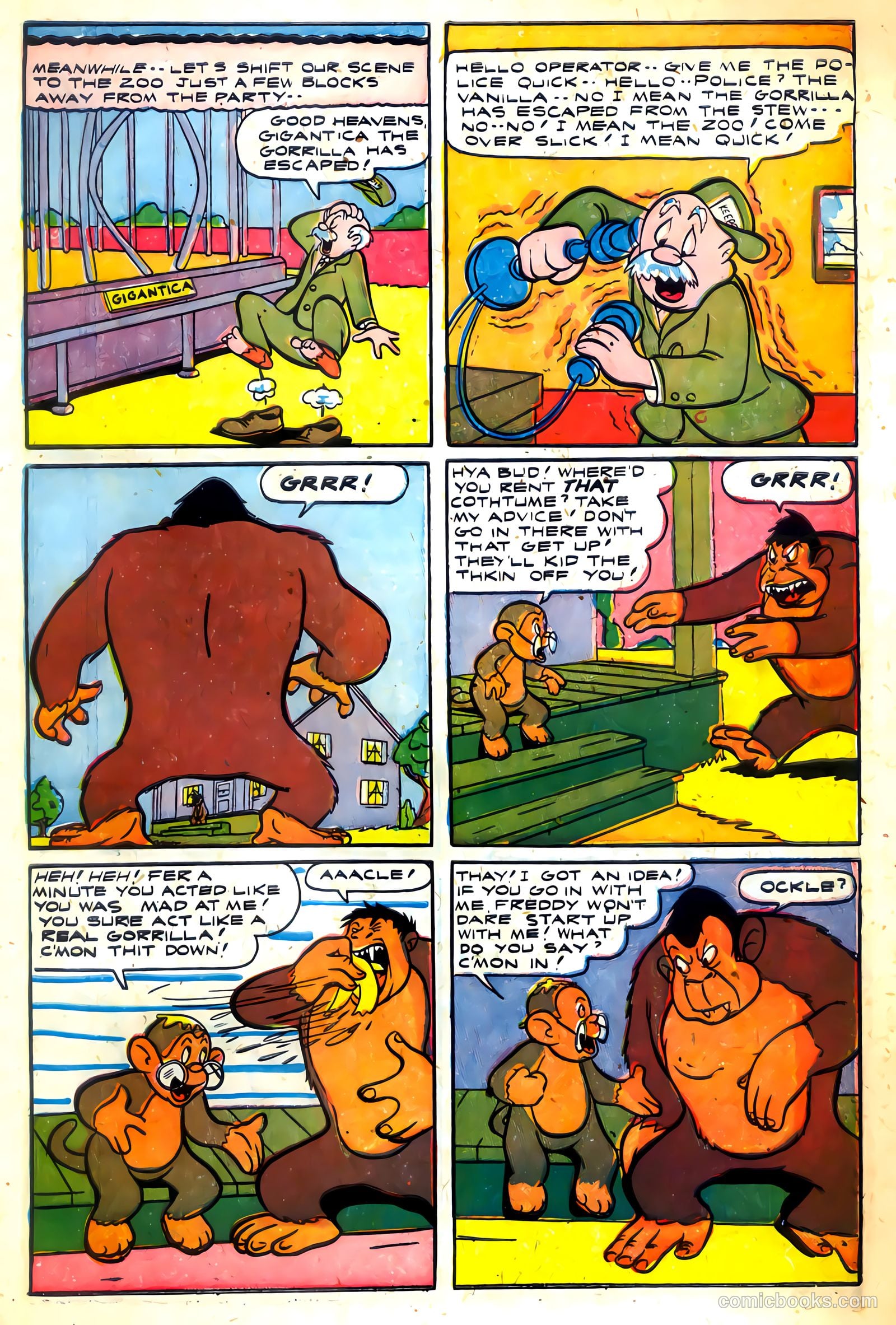 Circus Comics #1 — page 31 of 36