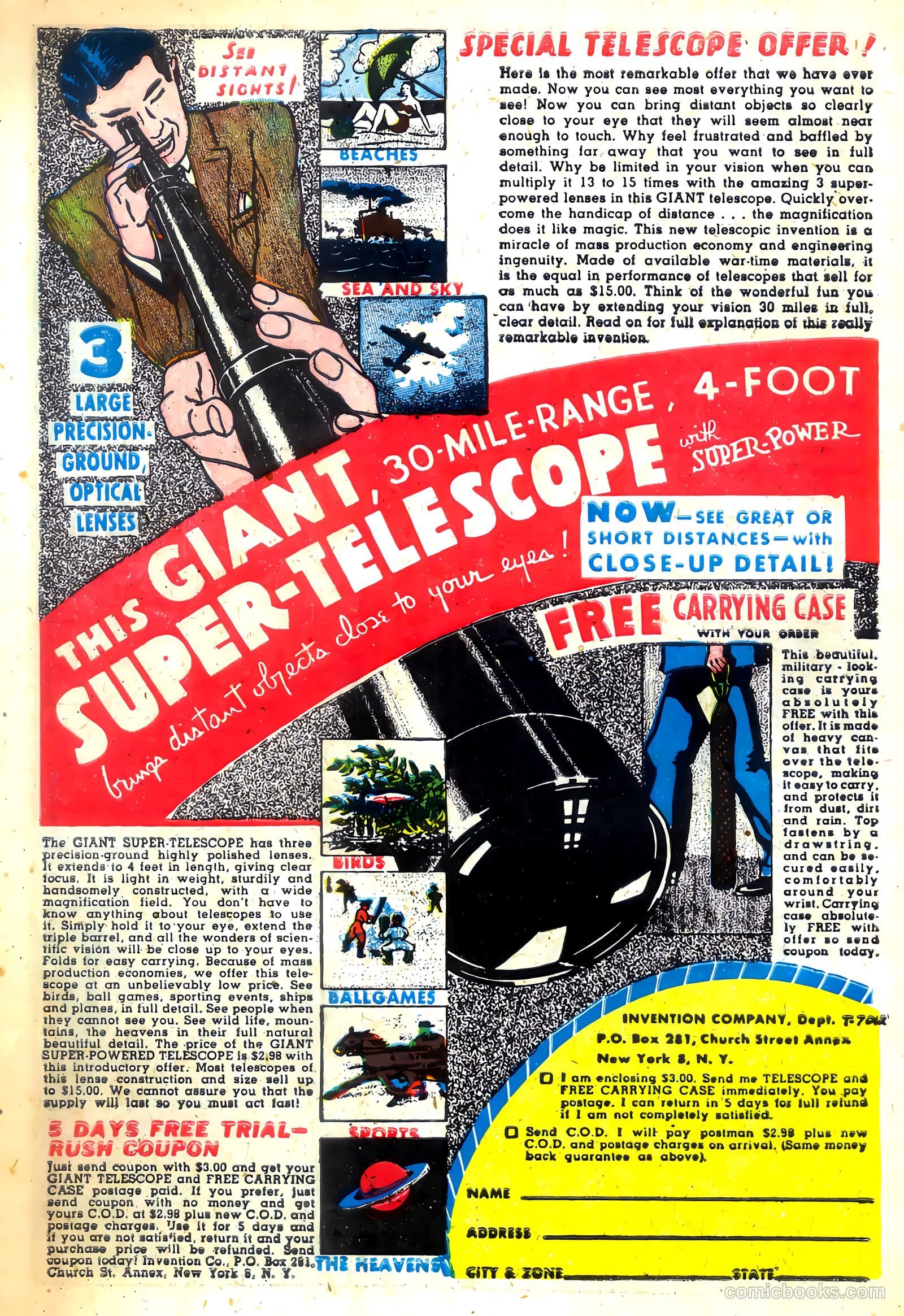 Circus Comics #1 — page 34 of 36