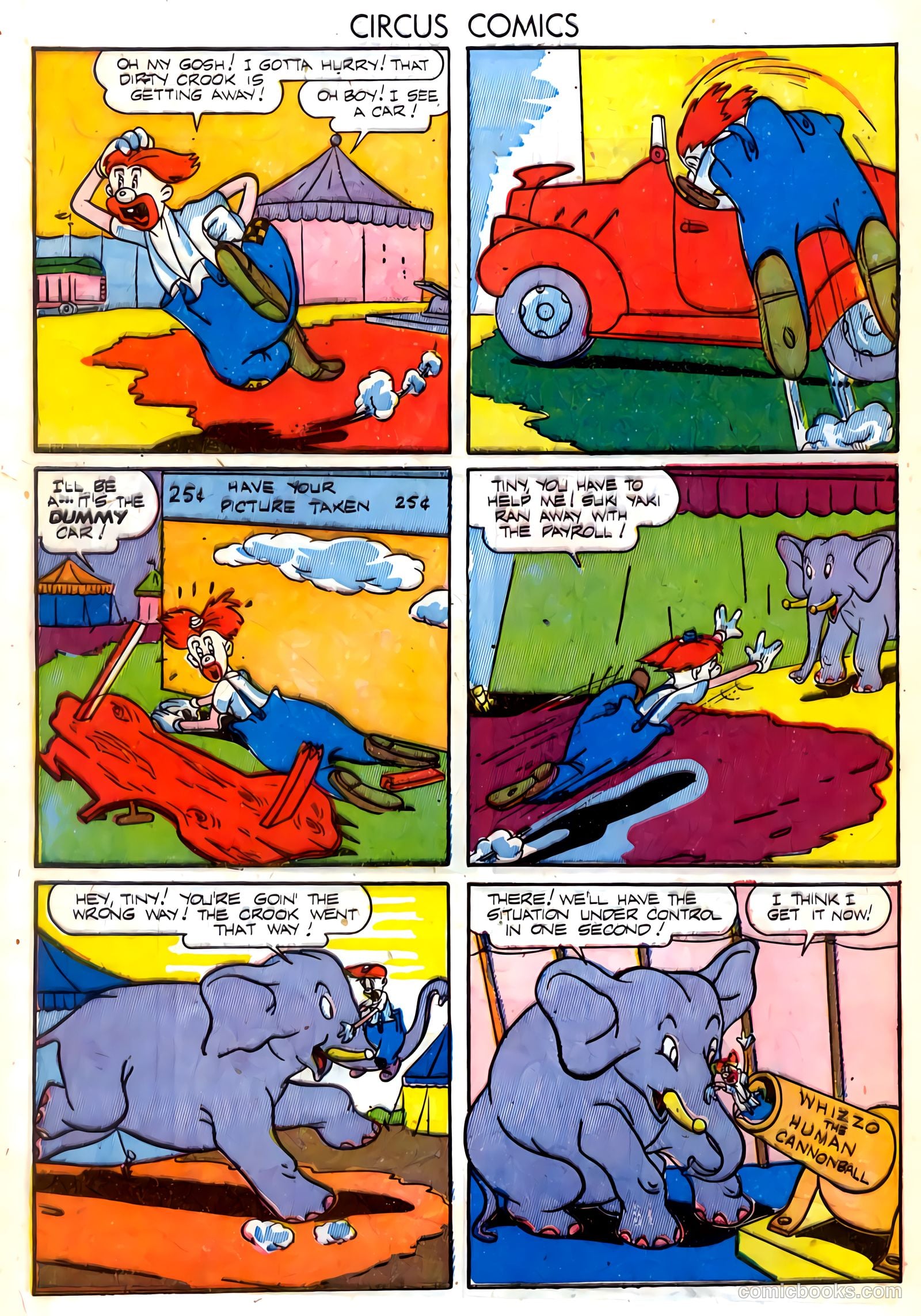 Circus Comics #2 — page 8 of 36